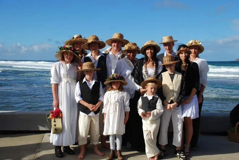 Day in Coast Norfolk Island