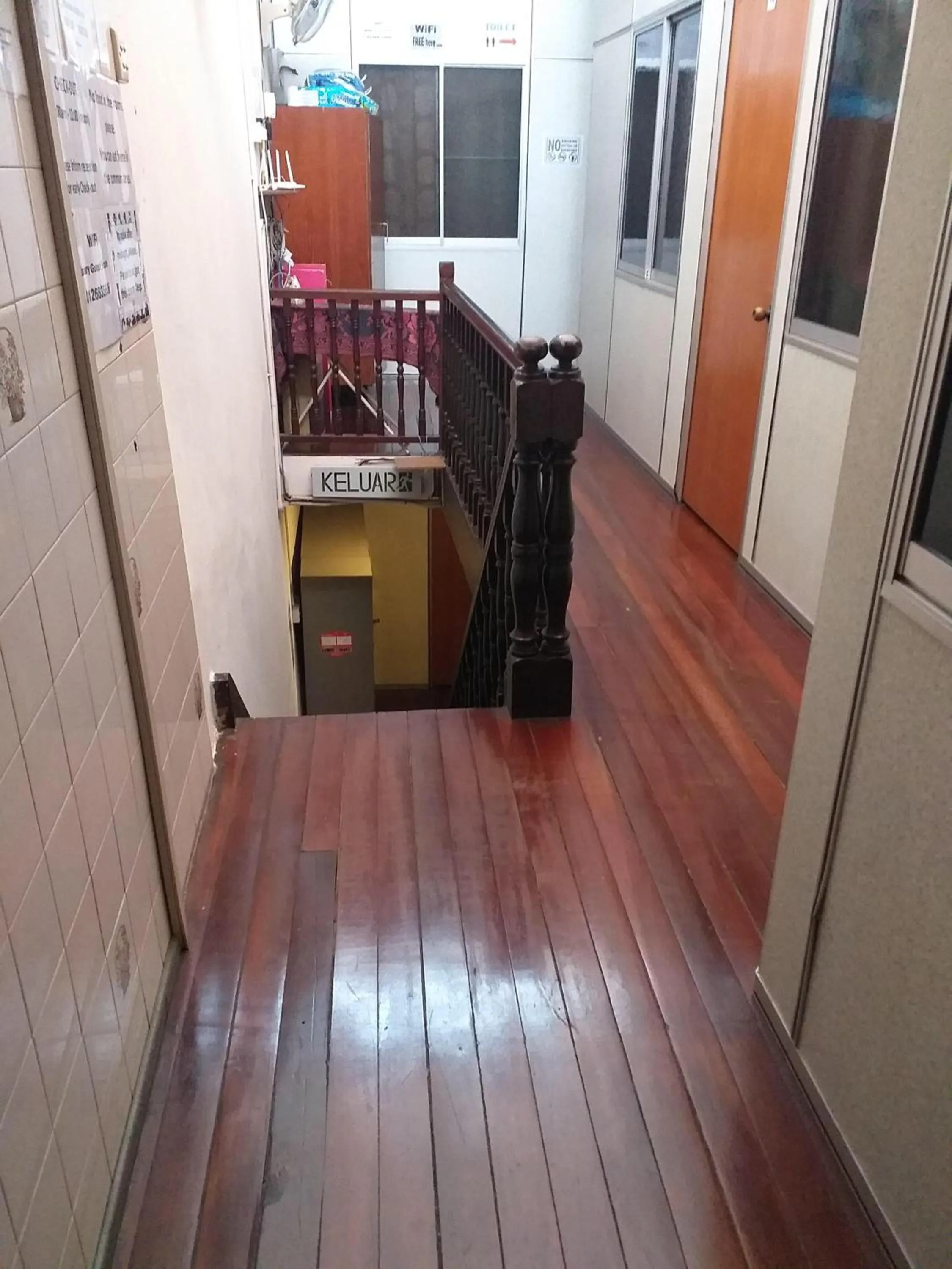 Floor plan in Discovery Youth Hostel Malacca