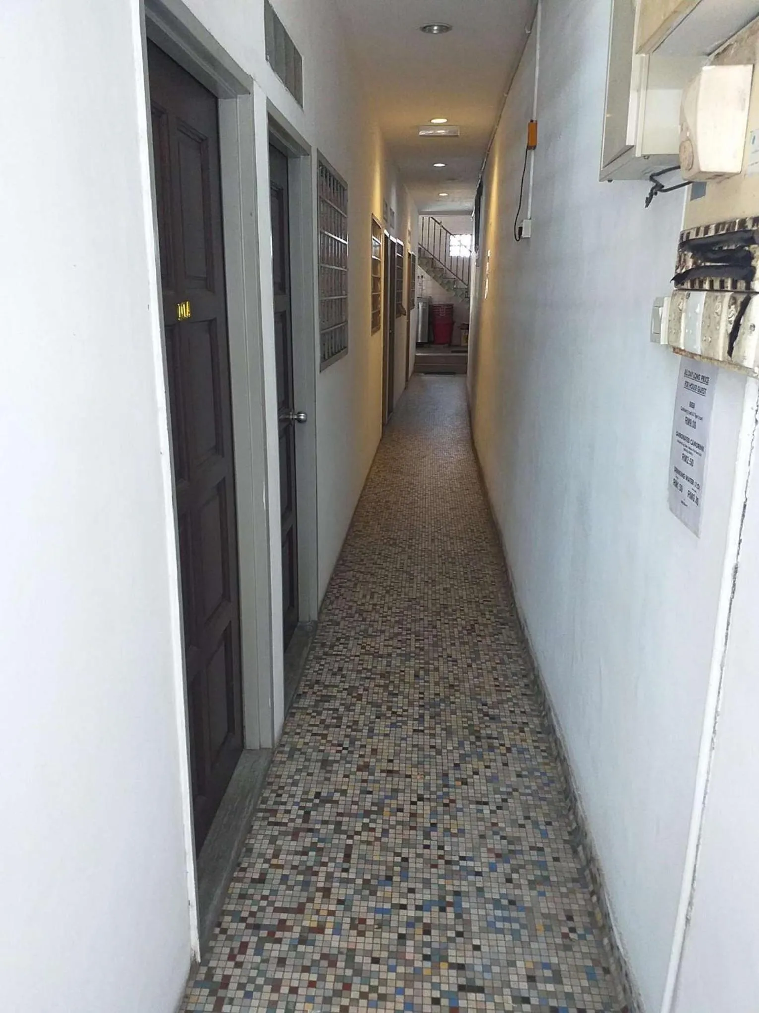 Floor plan in Discovery Youth Hostel Malacca