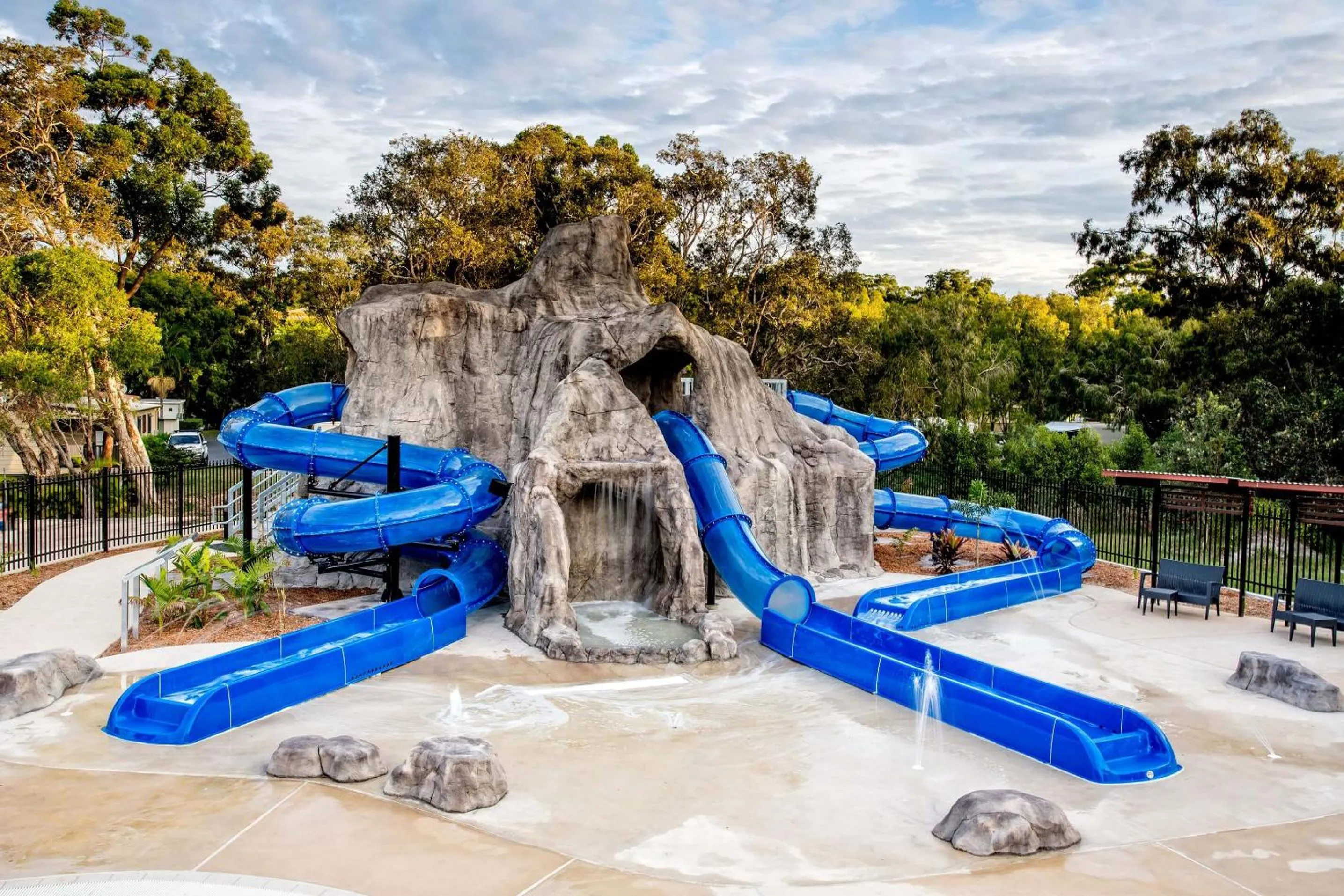 Children play ground in BIG4 Tweed Billabong Holiday Park