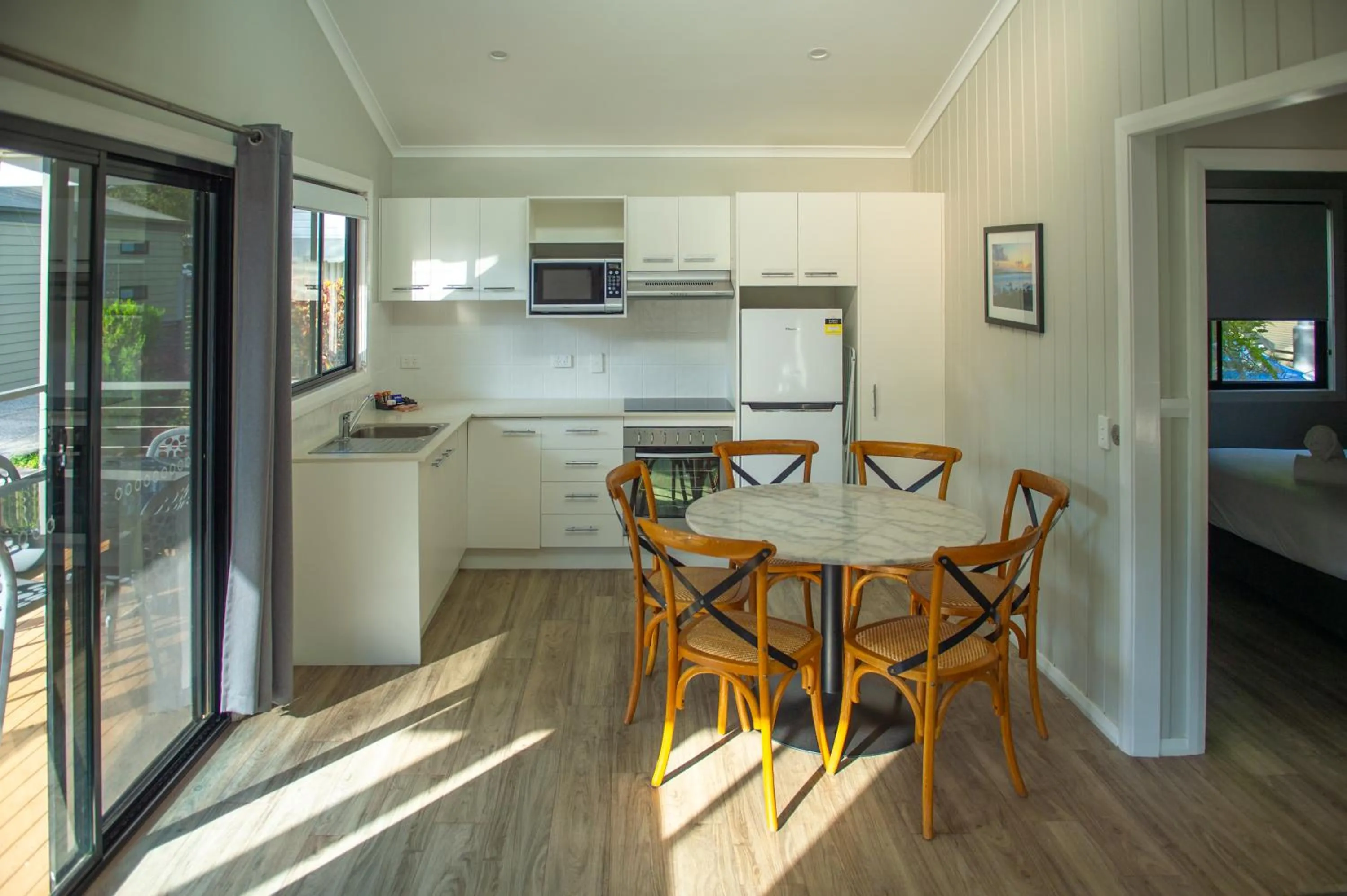 Kitchen or kitchenette in BIG4 Tweed Billabong Holiday Park