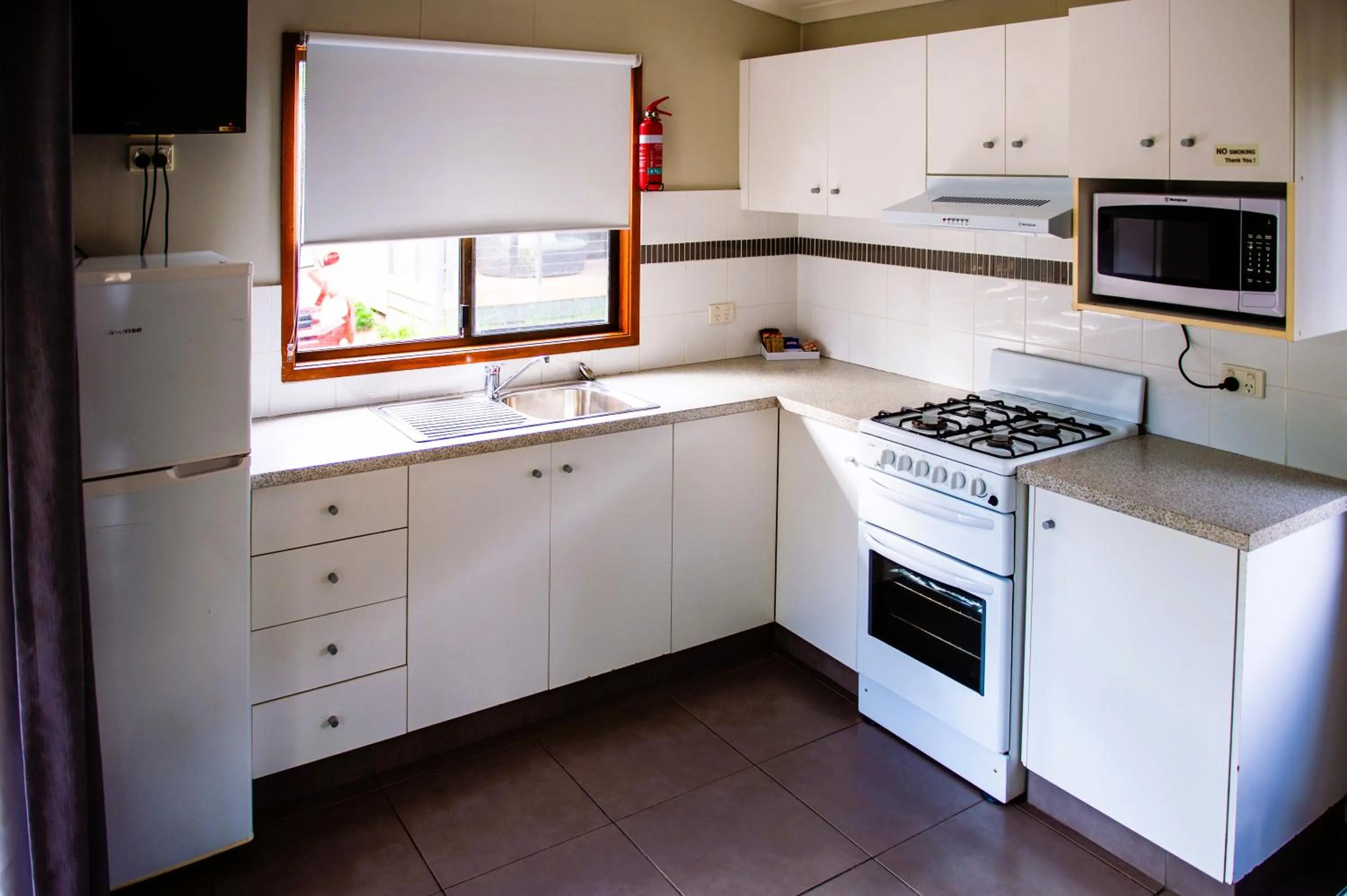 Kitchen or kitchenette in BIG4 Tweed Billabong Holiday Park