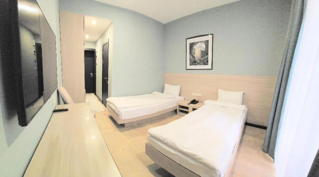 Bed in Resident Hotel Gogol