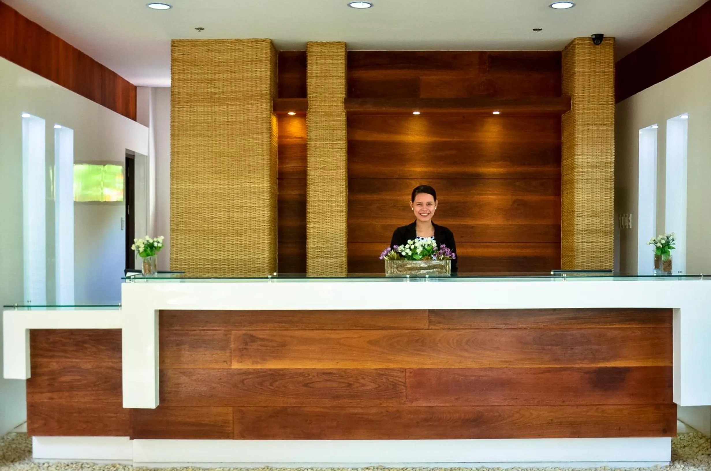 Lobby or reception in Marianne Hotel