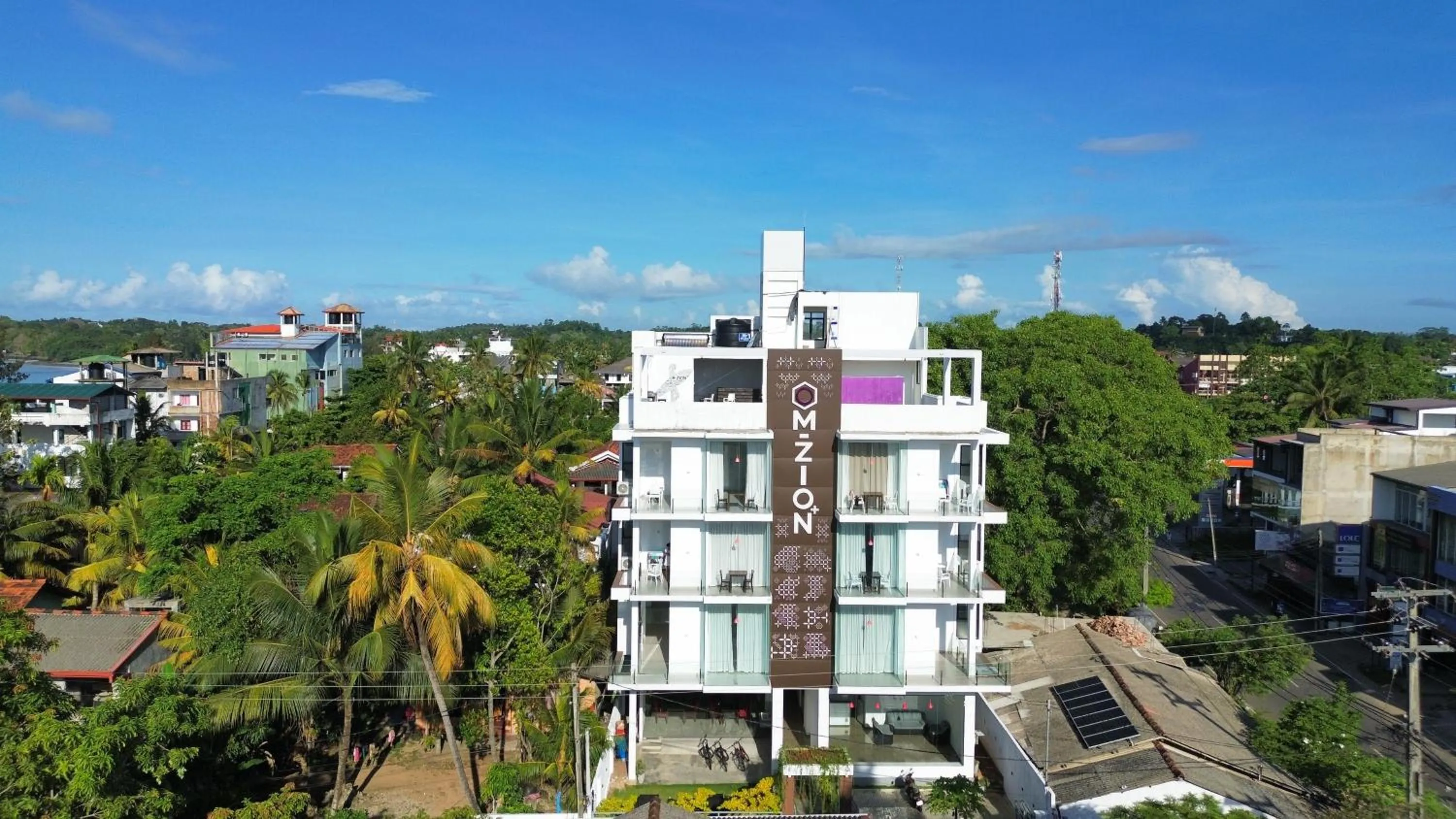 Property building in Mzion Hotel Weligama