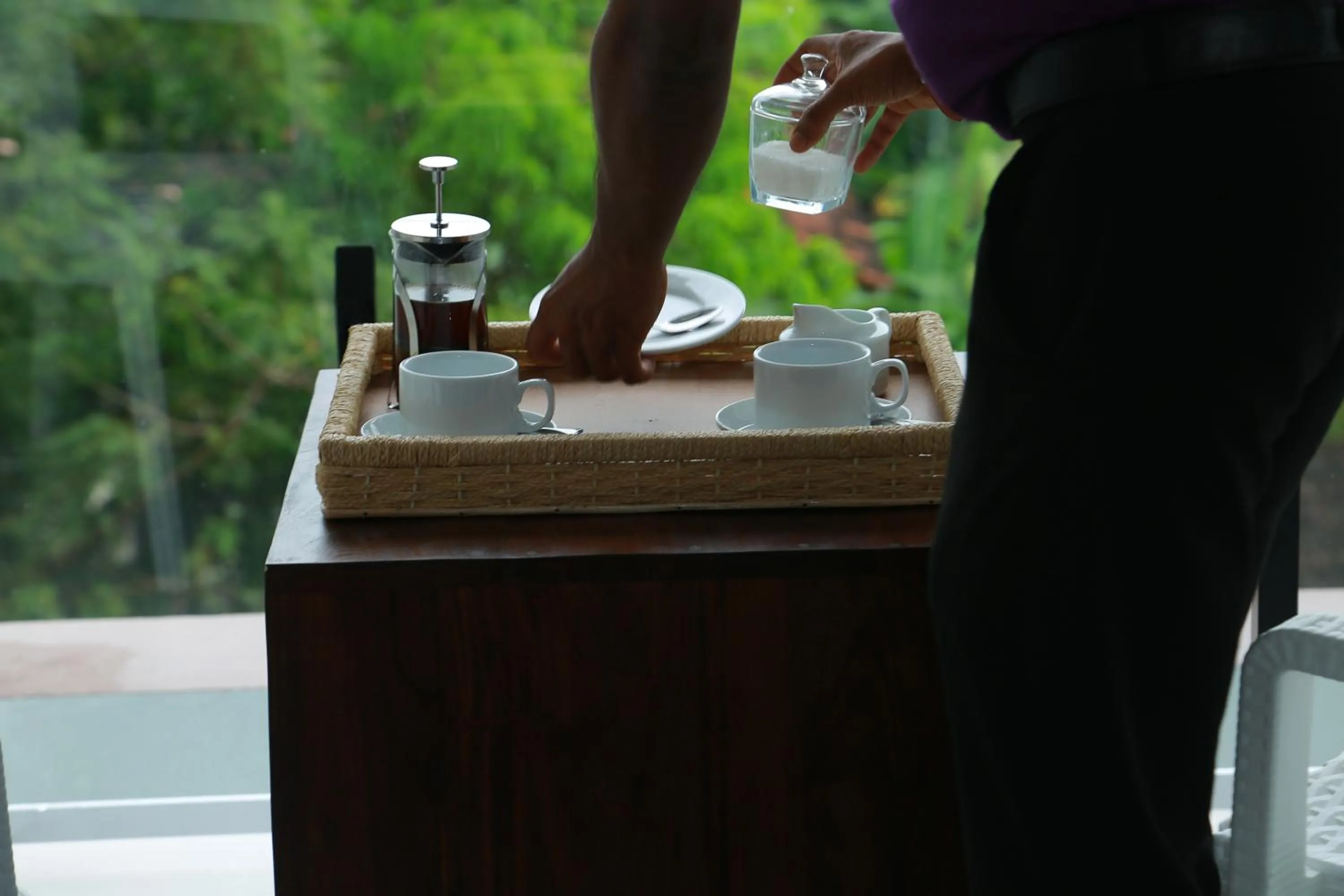 Coffee/tea facilities in Mzion Hotel Weligama