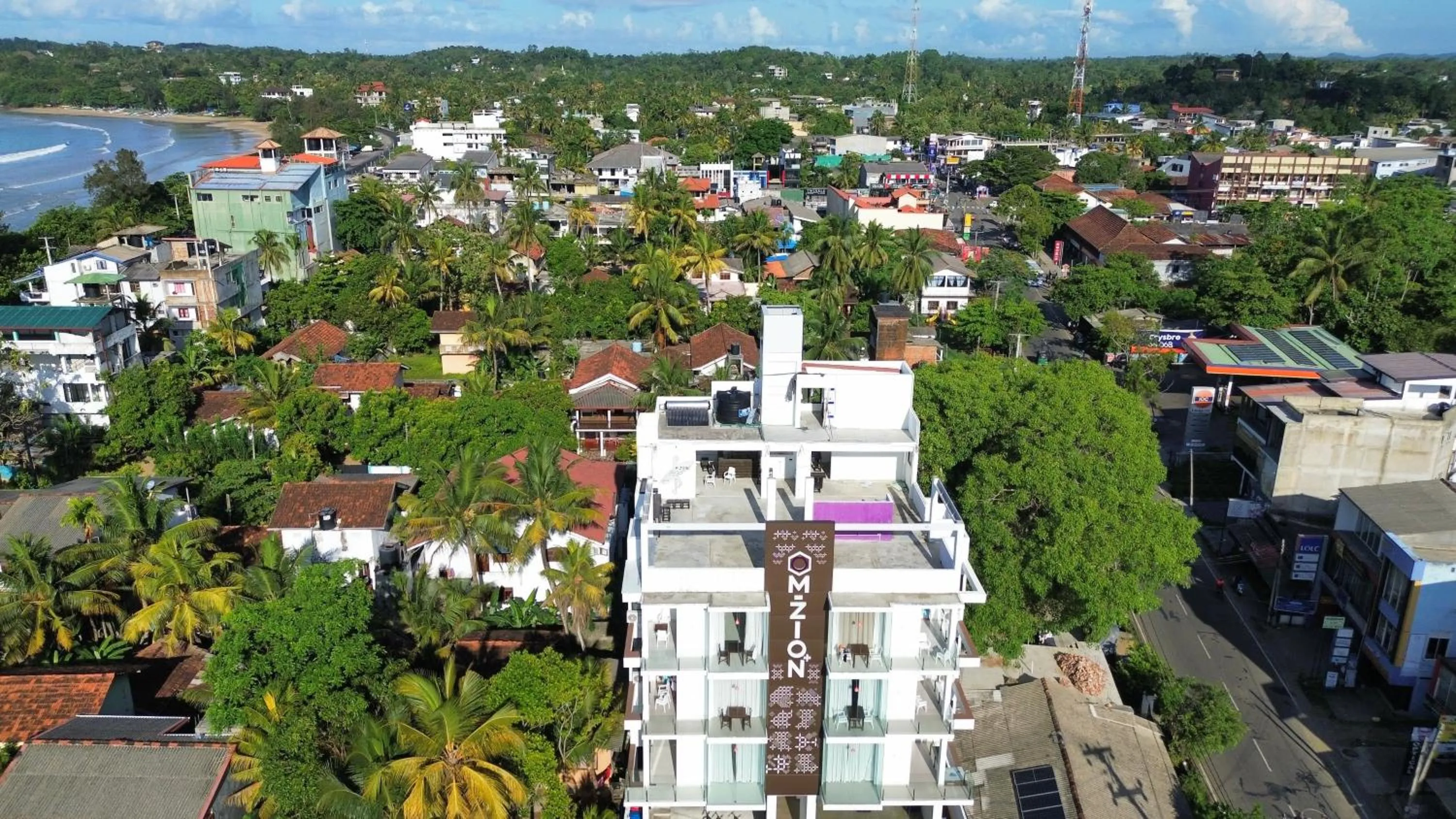 Property building in Mzion Hotel Weligama