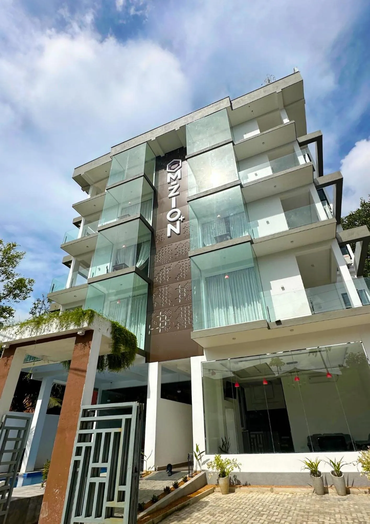 Property building in Mzion Hotel Weligama