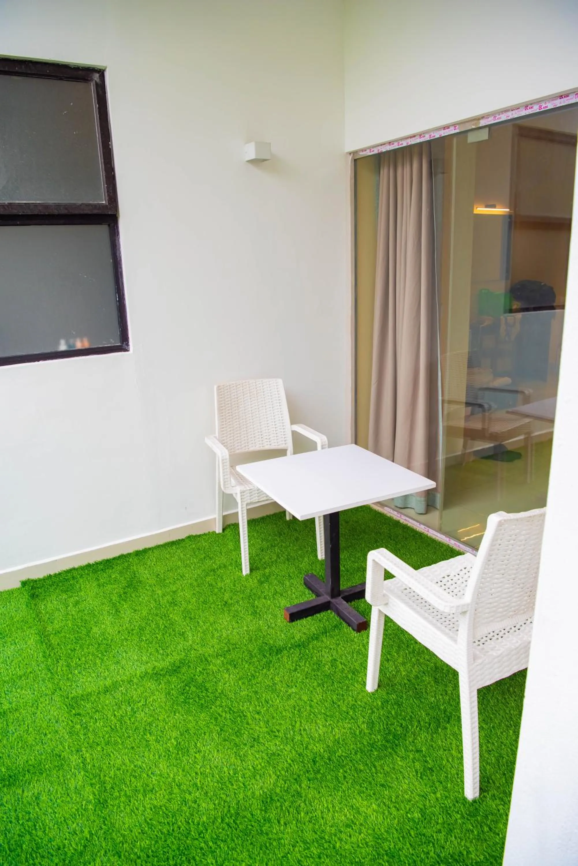 Balcony/Terrace in Mzion Hotel Weligama