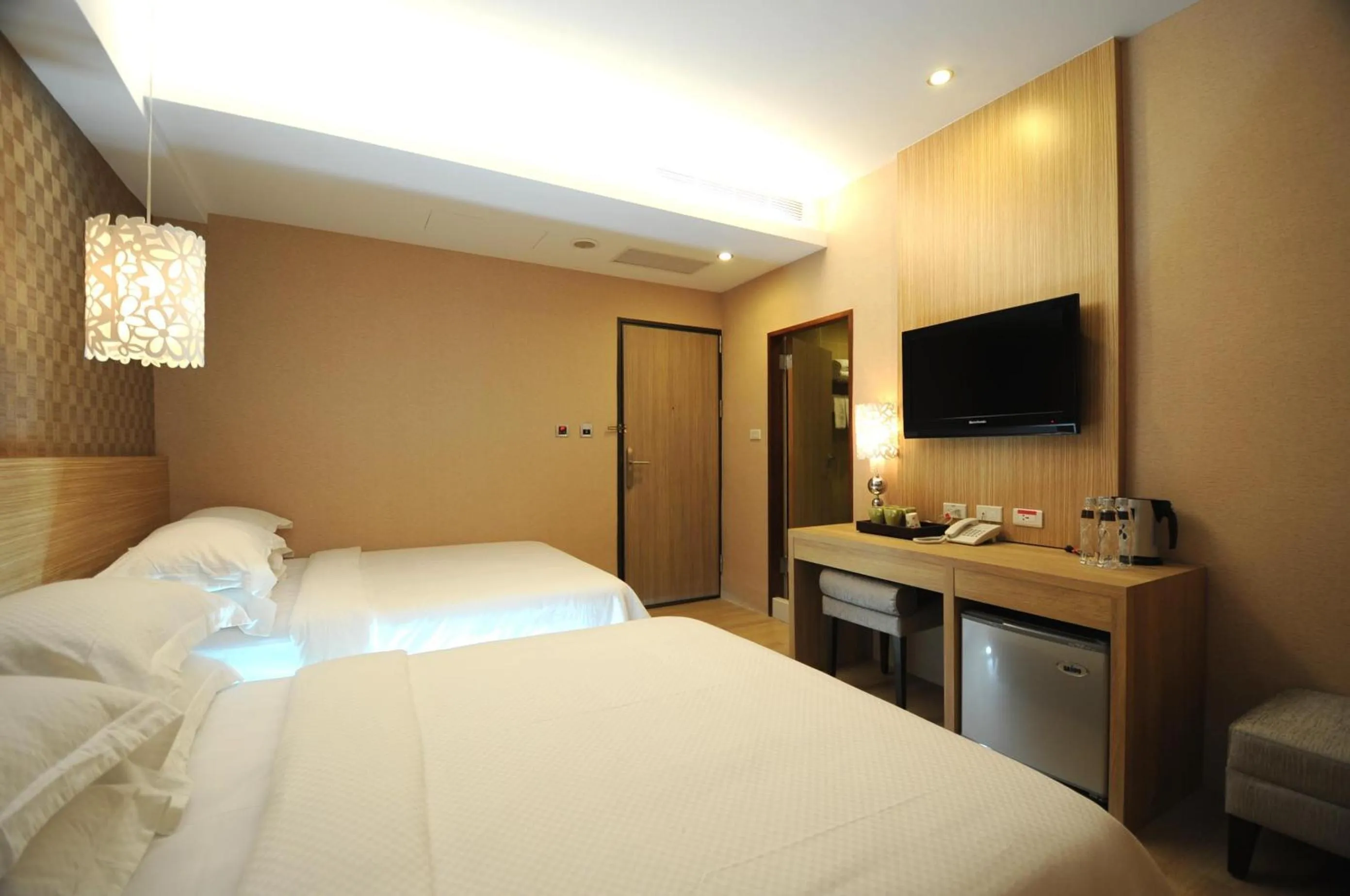 Bedroom, Bed in The Riverside Hotel Hengchun