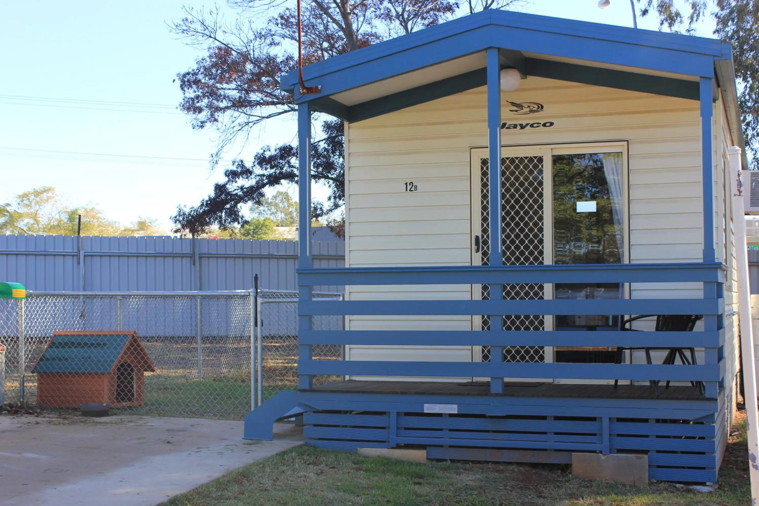 Facade/entrance in NRMA Dubbo Holiday Park