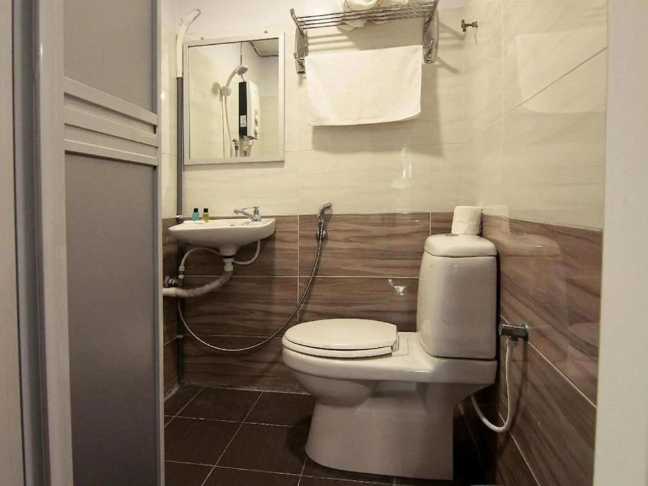 Shower in Room V by SECOM Jalan Megat