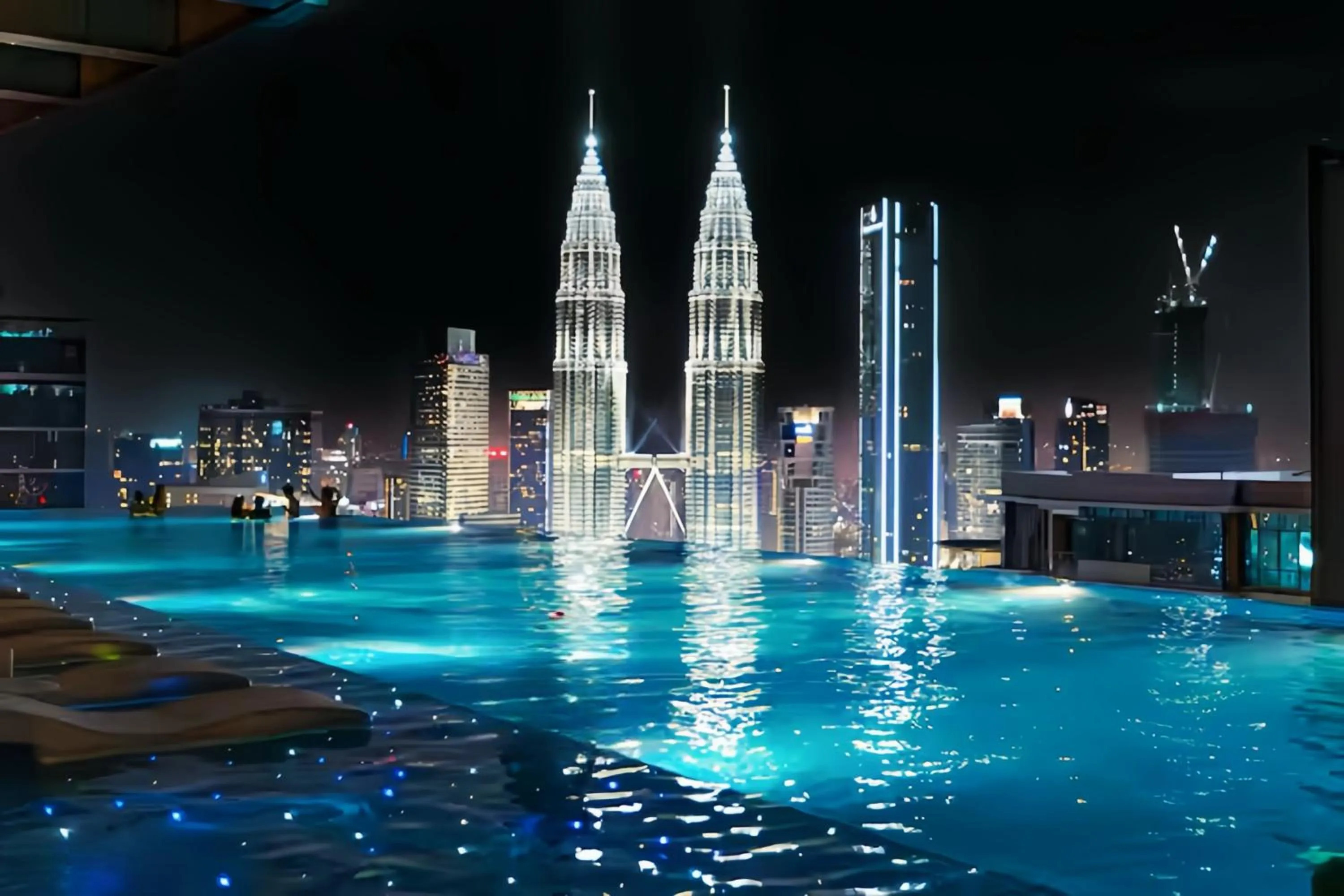 Pool view in Eaton Suites KLCC Kuala Lumpur