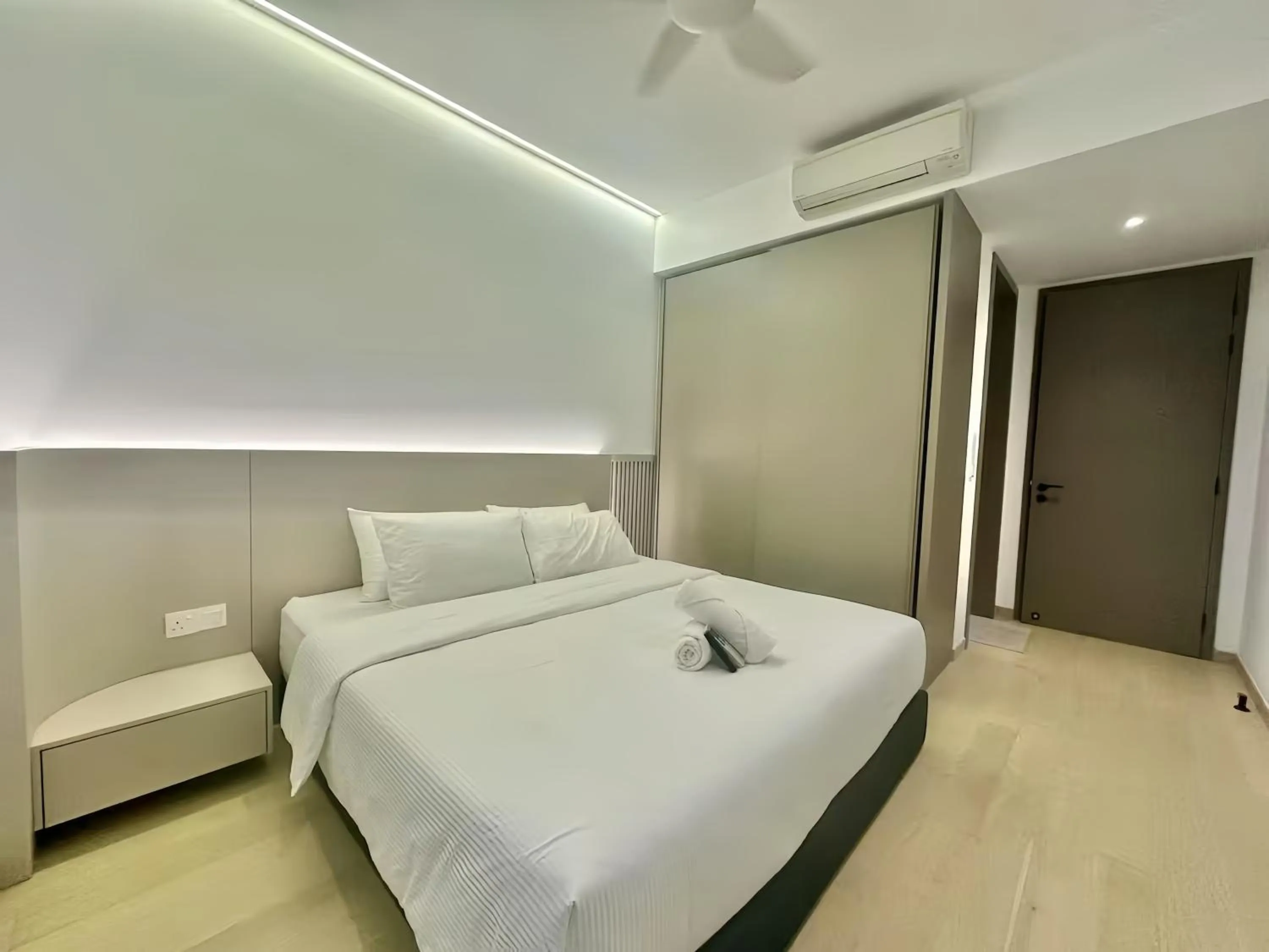 Bed in Eaton Suites KLCC Kuala Lumpur