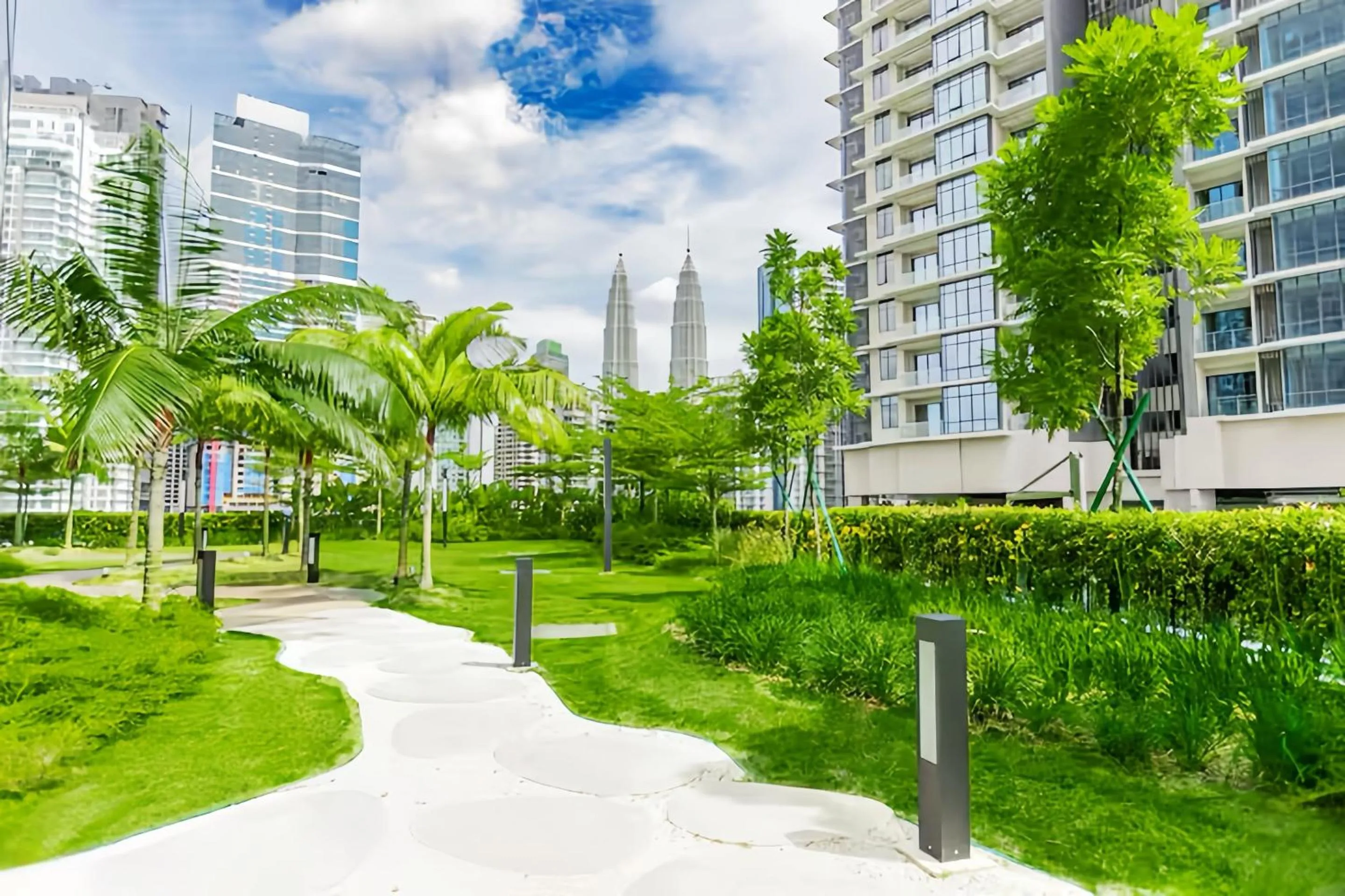 Garden in Eaton Suites KLCC Kuala Lumpur