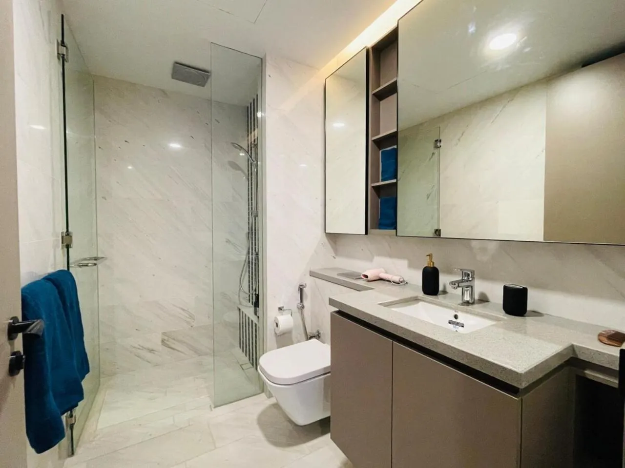 Shower in Eaton Suites KLCC Kuala Lumpur