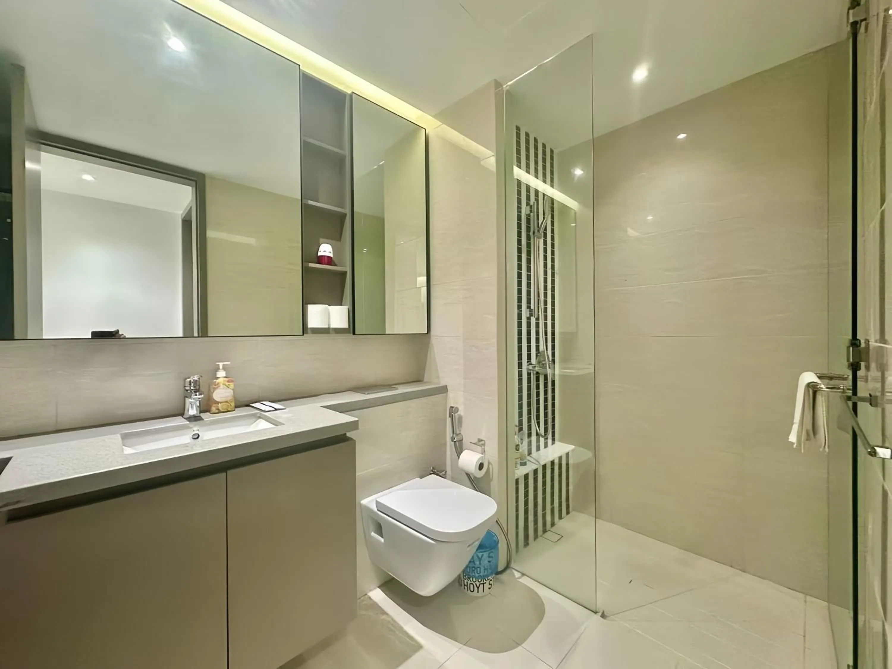 Shower in Eaton Suites KLCC Kuala Lumpur