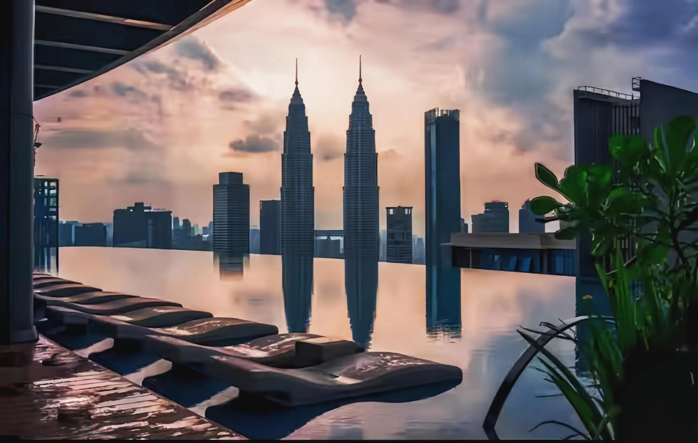 City view in Eaton Suites KLCC Kuala Lumpur