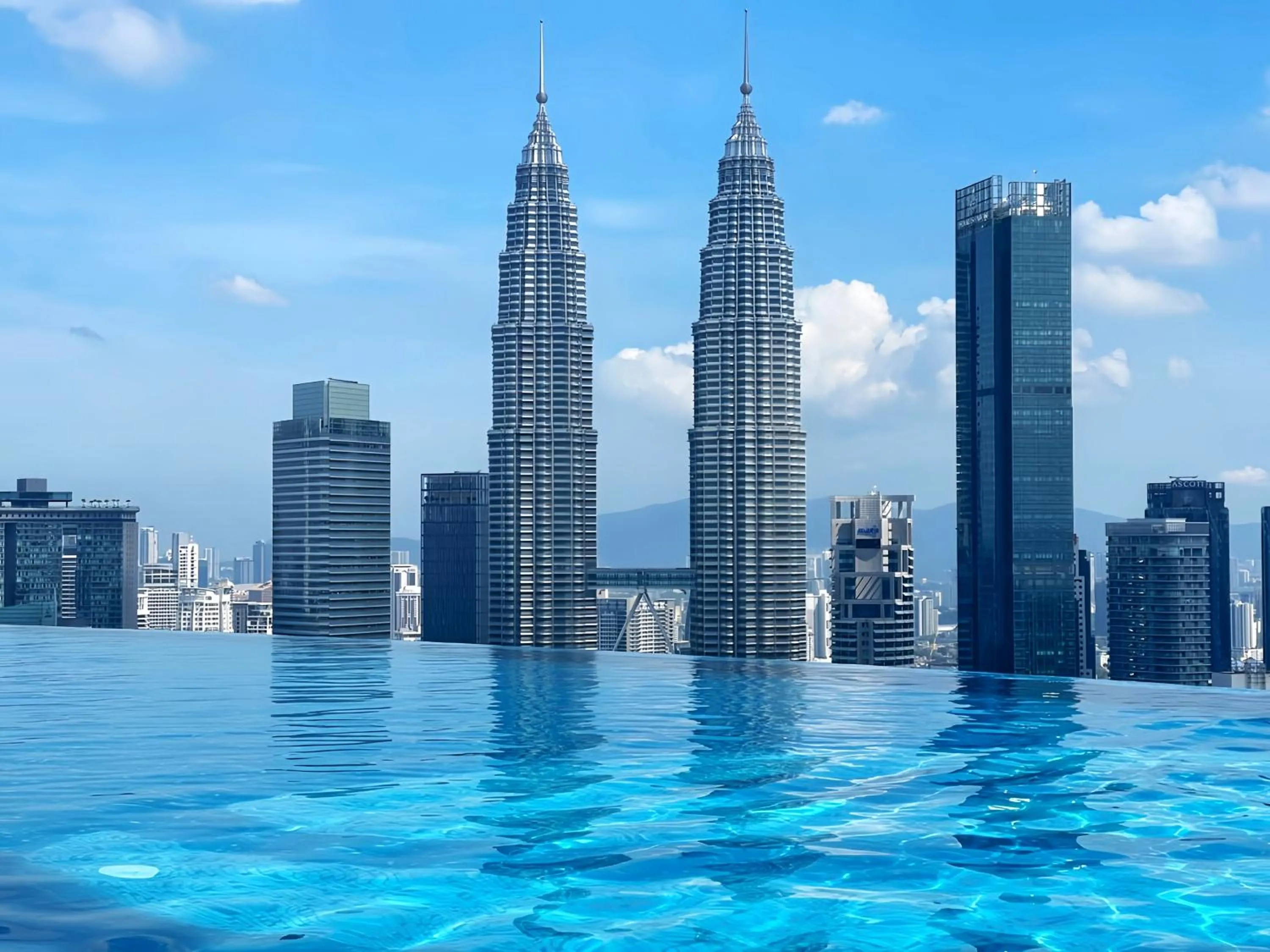 Pool view in Eaton Suites KLCC Kuala Lumpur