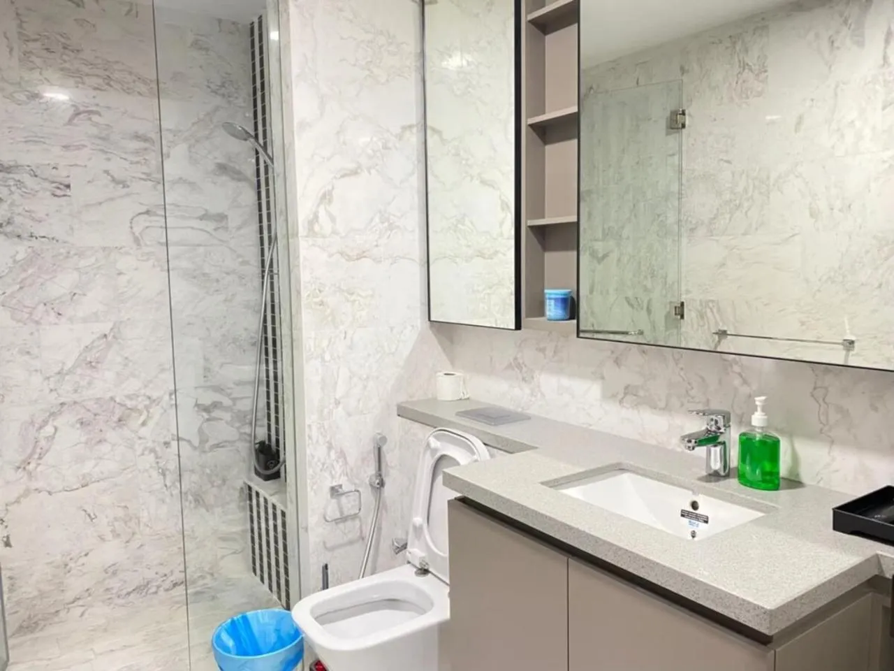 Shower in Eaton Suites KLCC Kuala Lumpur