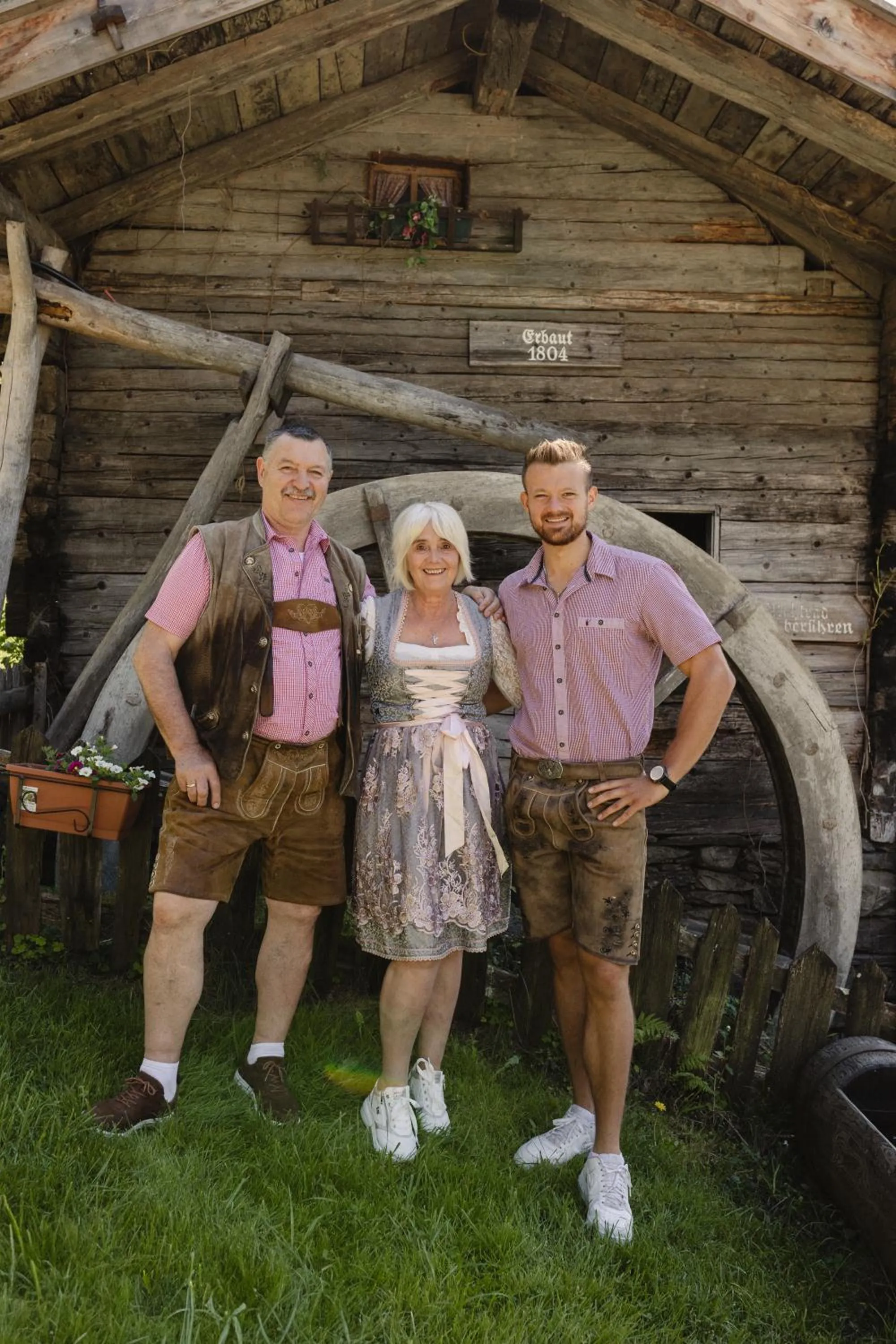 Family in Pension Gasthof Haselstaude