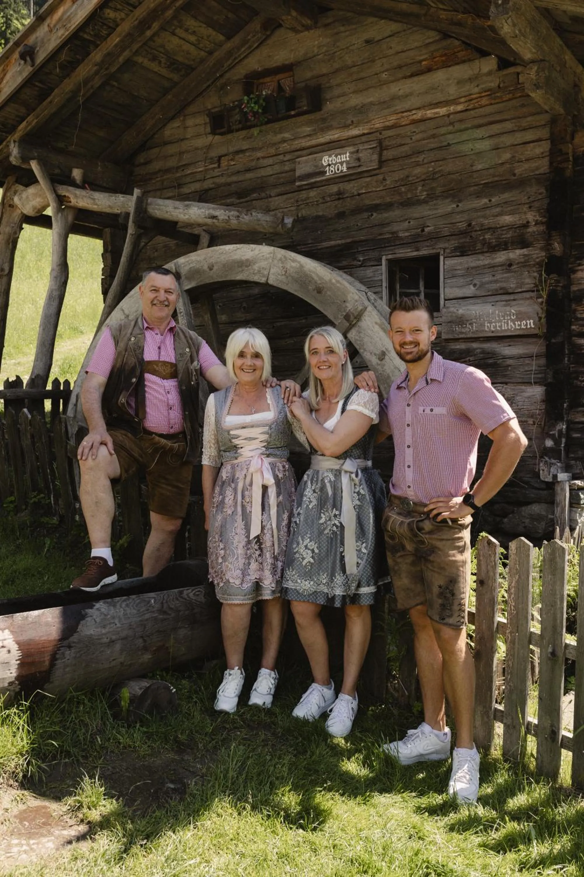 Family in Pension Gasthof Haselstaude