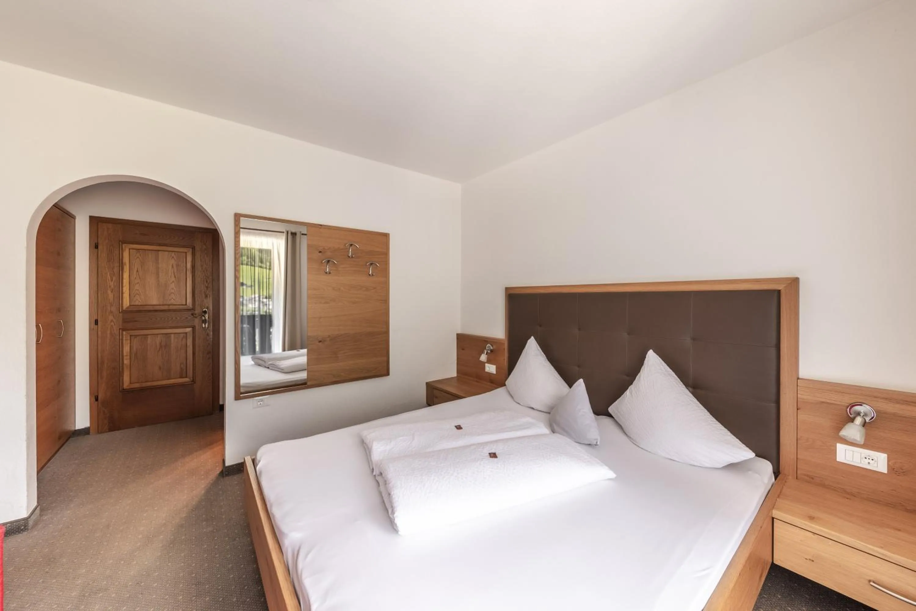 Bed in Pension Gasthof Haselstaude