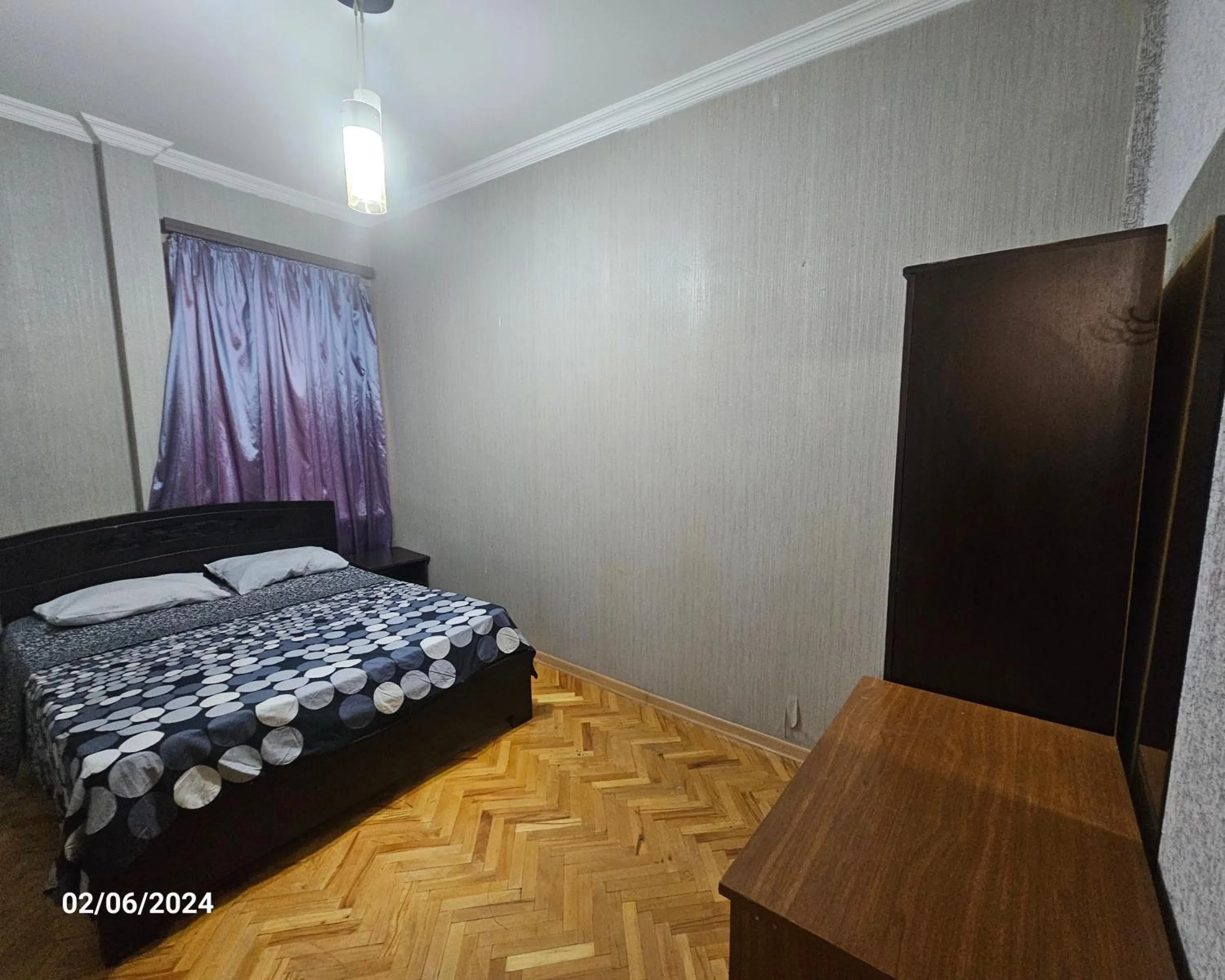 Bed in Kiev Hotel
