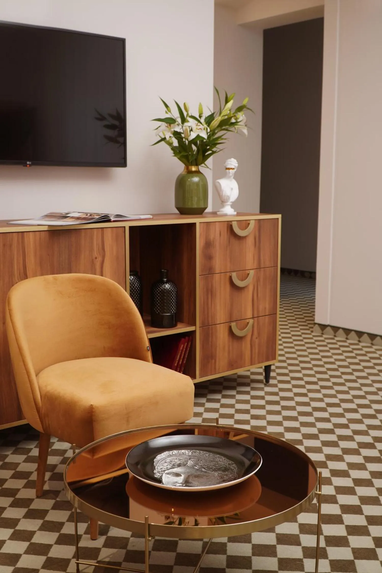 Seating area in Hotel Pietryna