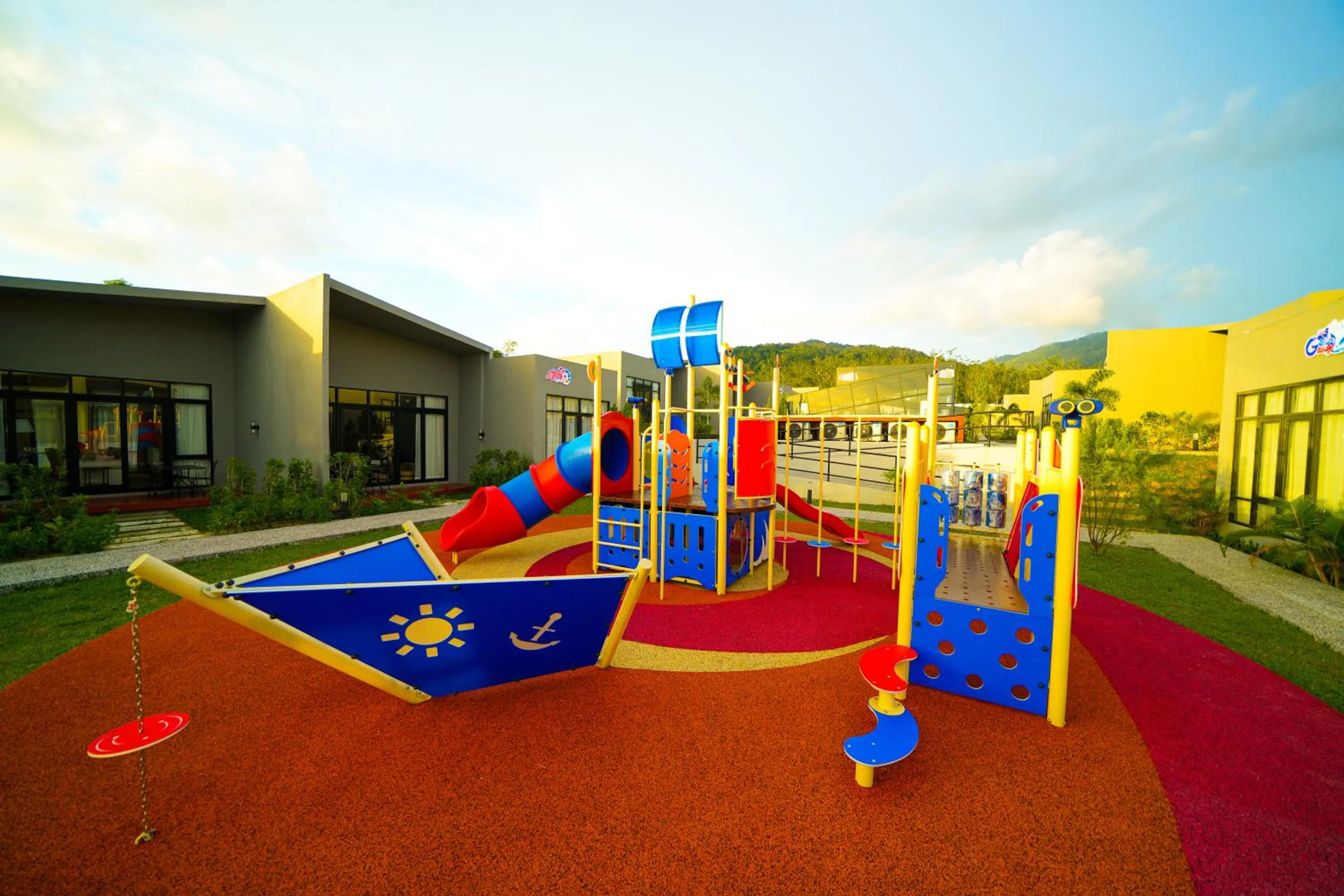 Children play ground in Hangouts Urban+Eco Langkawi