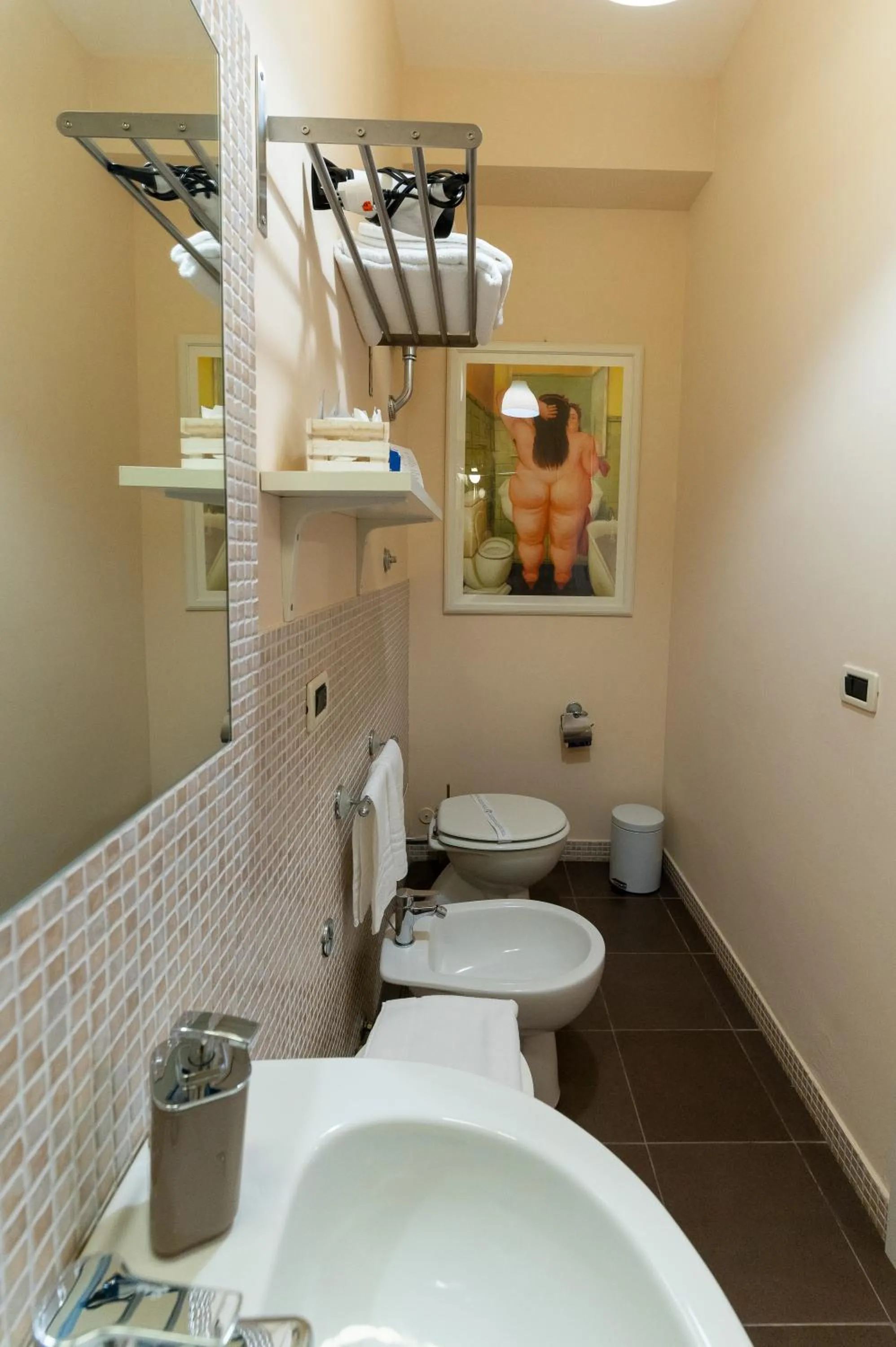 Bathroom in B&B Le Sorelle