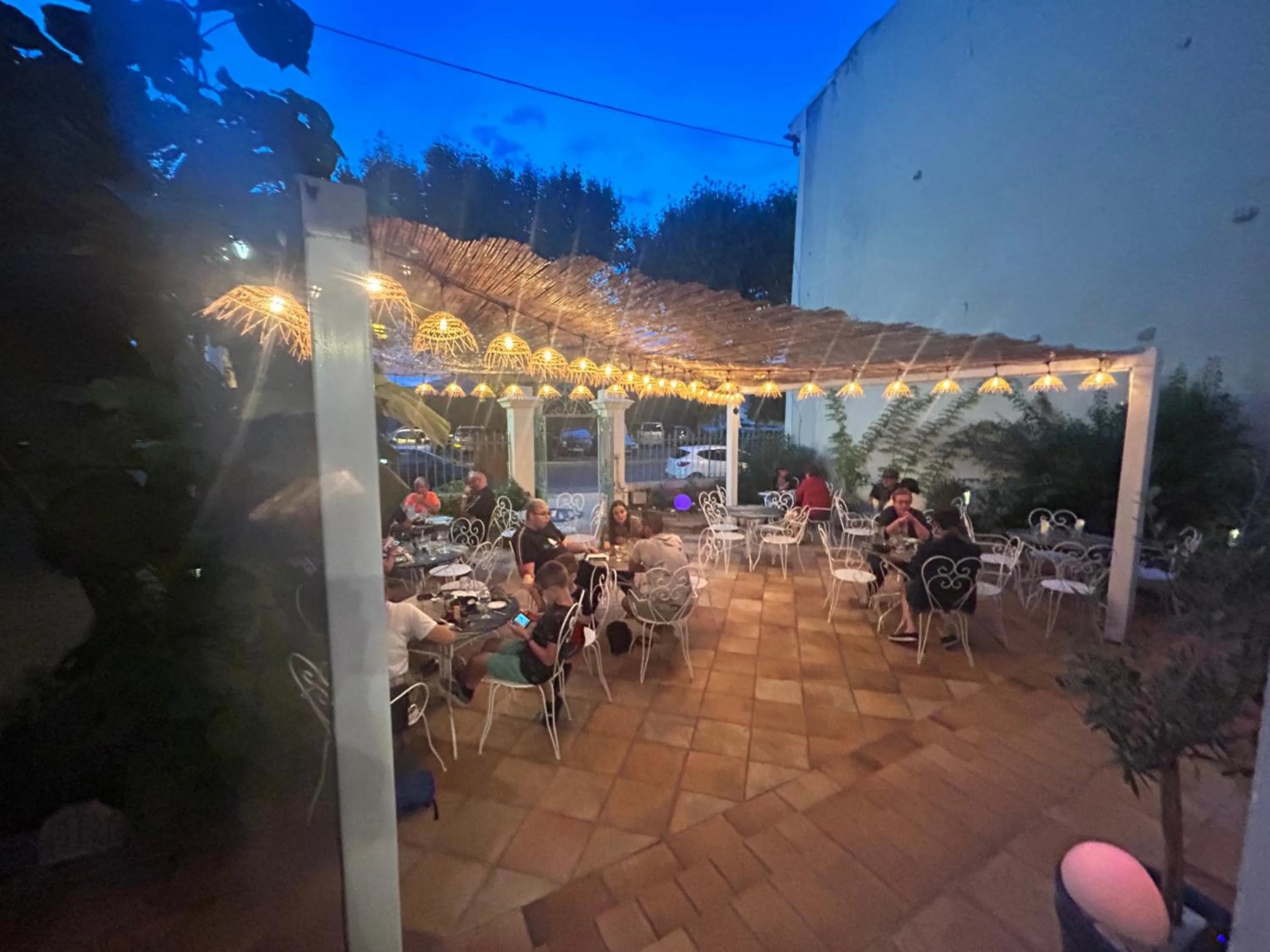 Le patio de Fabio