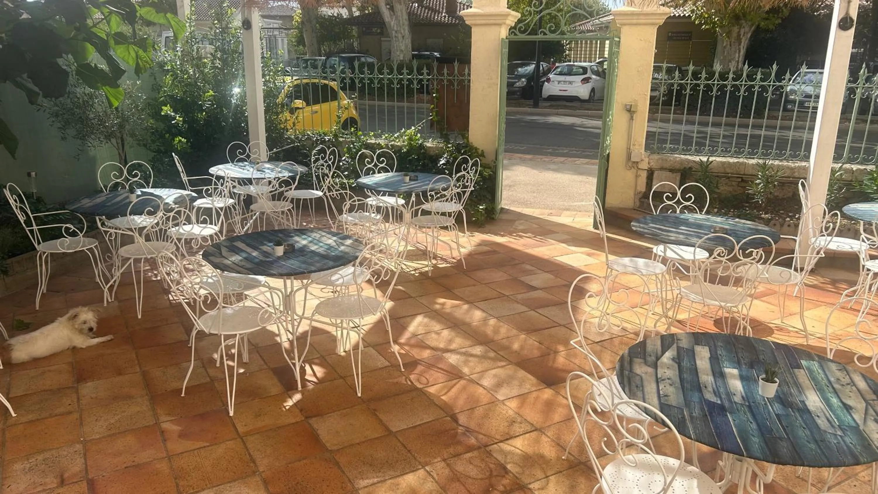 Le patio de Fabio