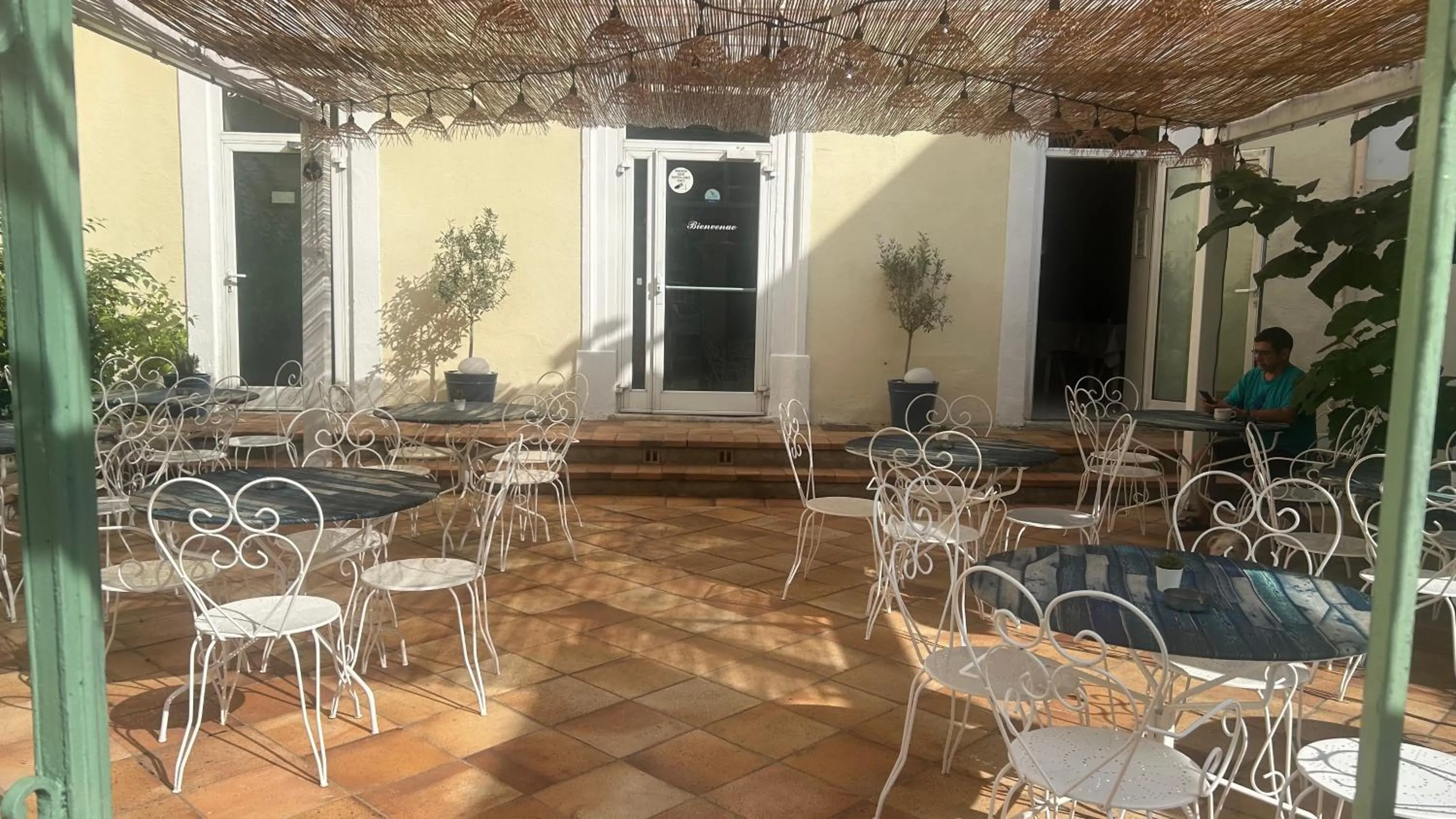 Le patio de Fabio