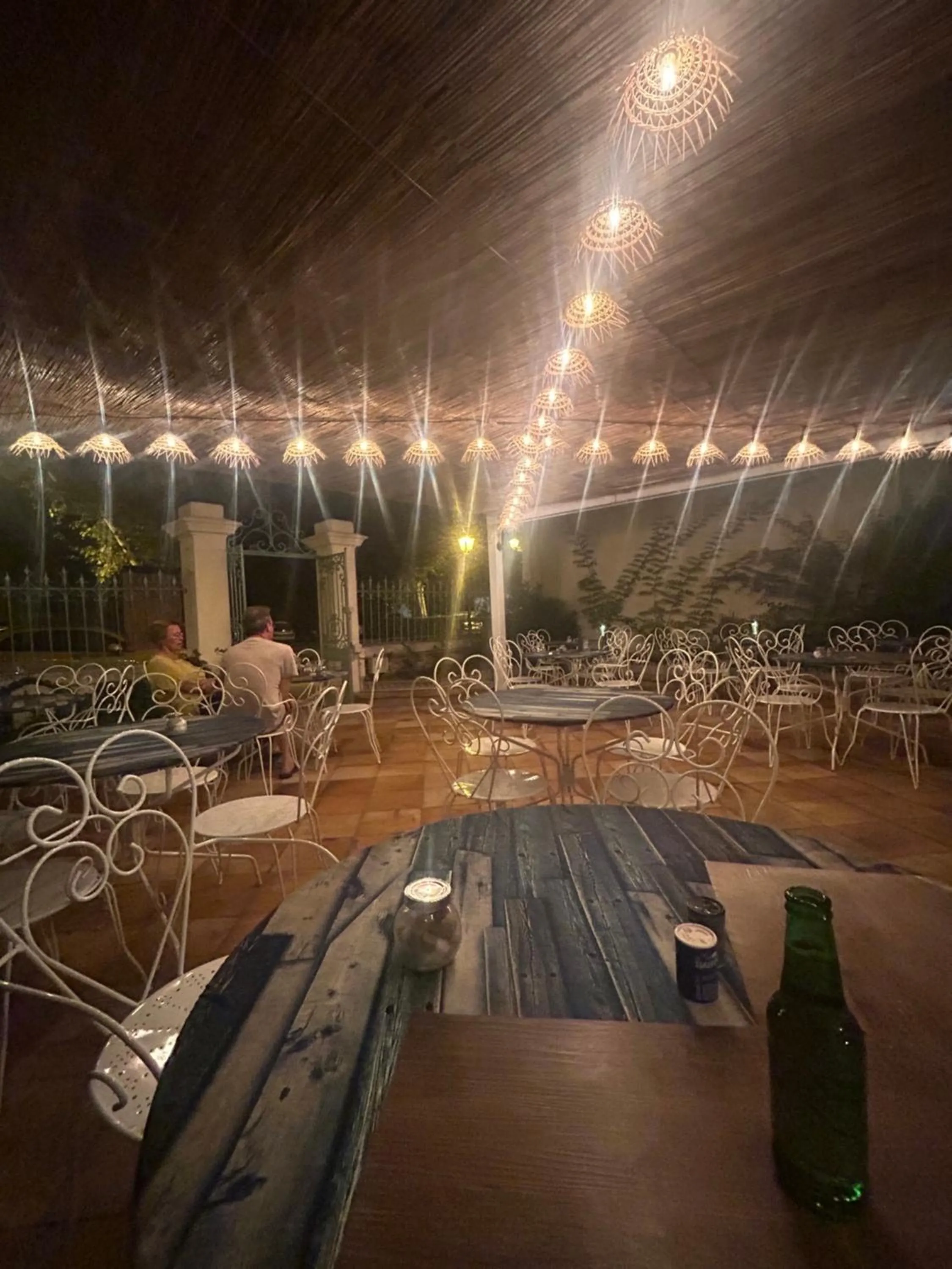 Le patio de Fabio