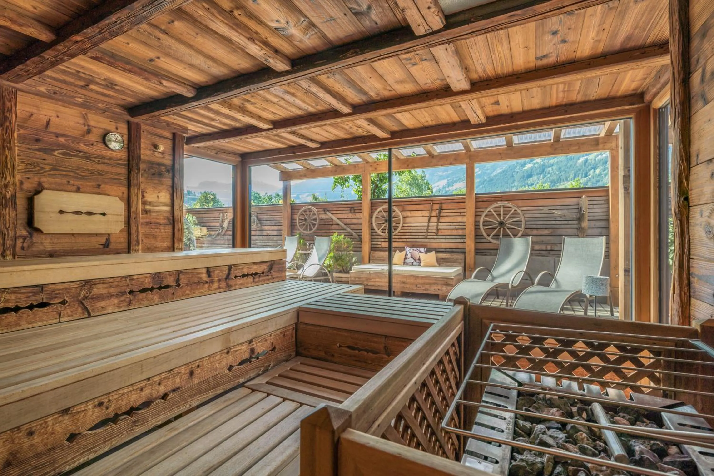 Sauna in Aktivhotel Tuxerhof