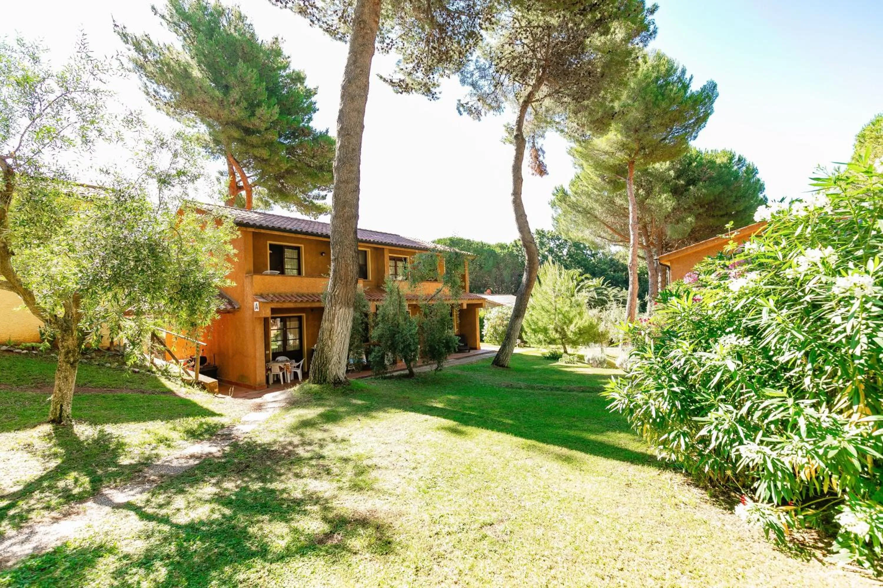 Property building in Residence with swimming-pool in Guardistallo surrounded by Nature