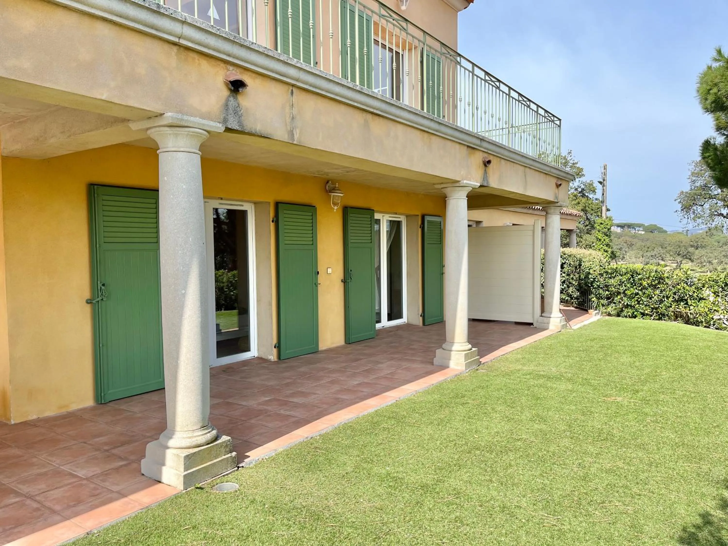 Garden view in Villa Romuald