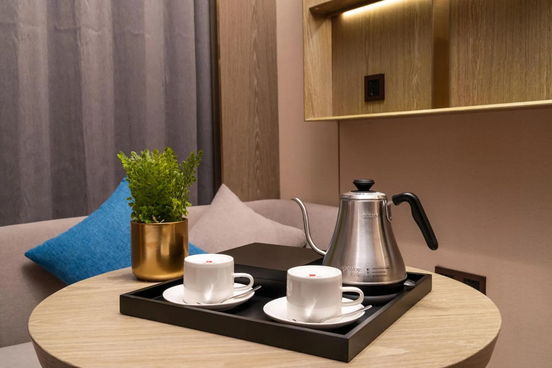 Coffee/tea facilities in Echarm Plus Hotel - Foshan Smart New City Zhangcha Metro Station Branch