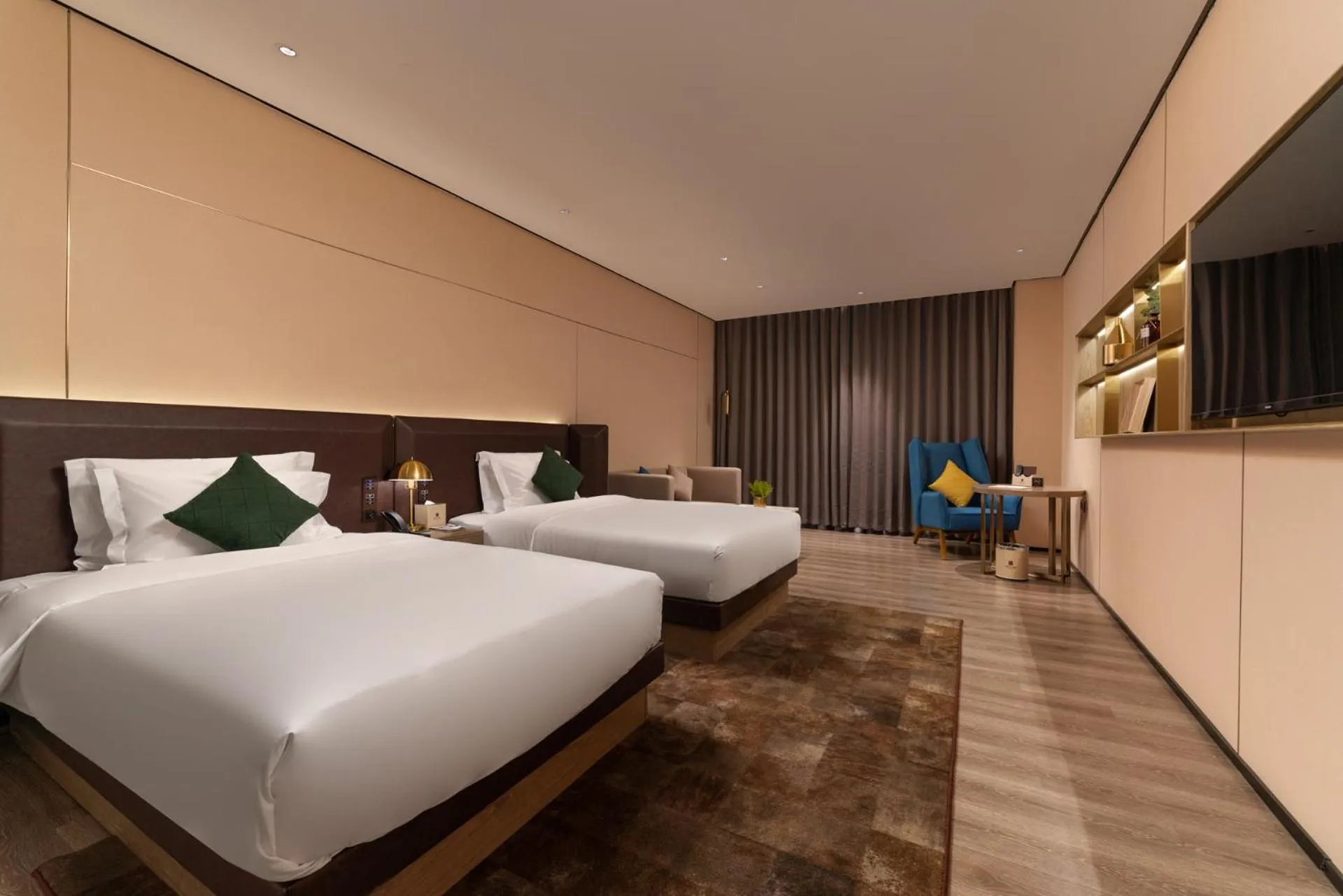 Bedroom in Echarm Plus Hotel - Foshan Smart New City Zhangcha Metro Station Branch