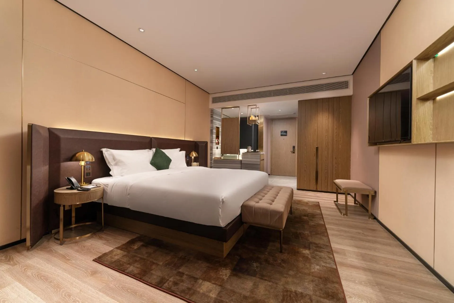 Bedroom in Echarm Plus Hotel - Foshan Smart New City Zhangcha Metro Station Branch