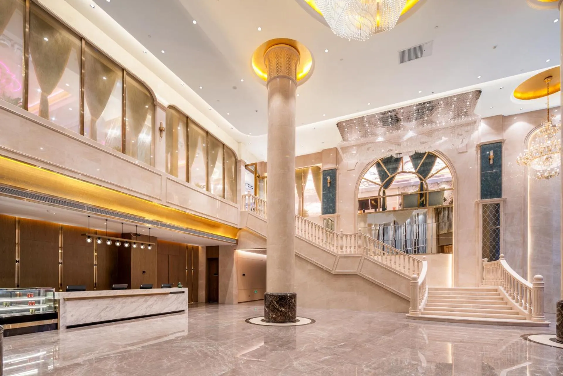 Lobby or reception in Echarm Plus Hotel - Foshan Smart New City Zhangcha Metro Station Branch