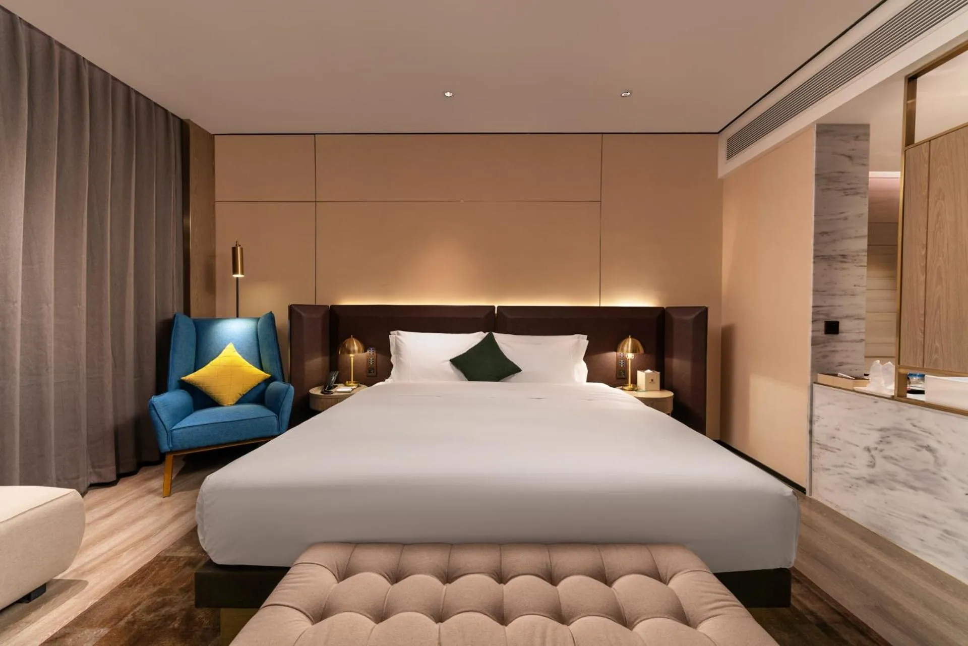 Bedroom in Echarm Plus Hotel - Foshan Smart New City Zhangcha Metro Station Branch