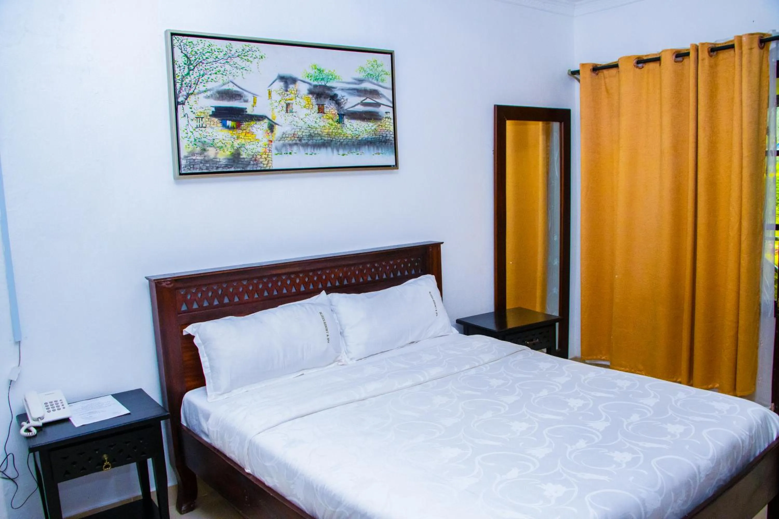 Bed in The Blixen Resort & Spa