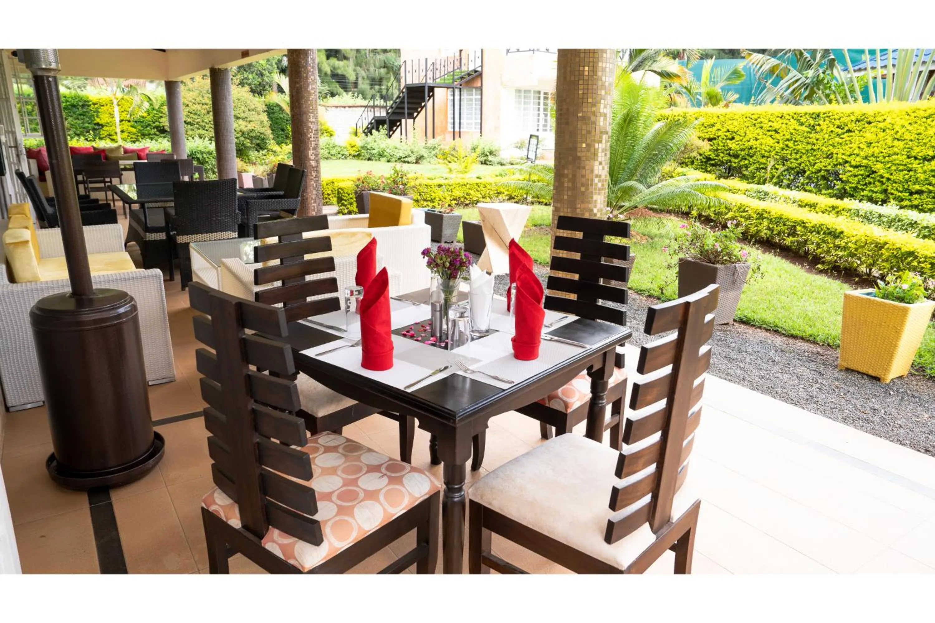 Restaurant/places to eat in The Blixen Resort & Spa