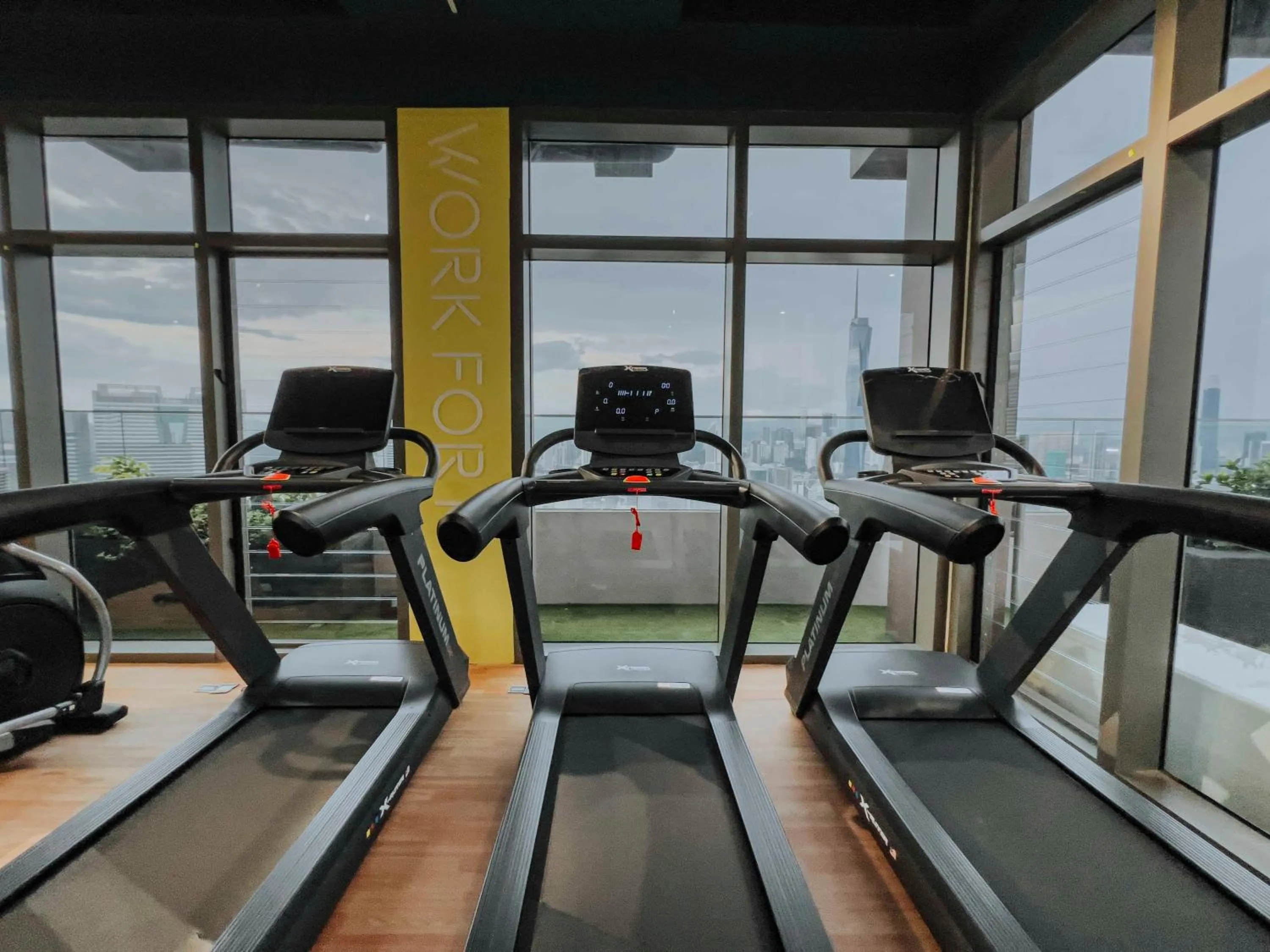 Fitness centre/facilities in Riveria City KL Sentral by Sky Pool Minshuku