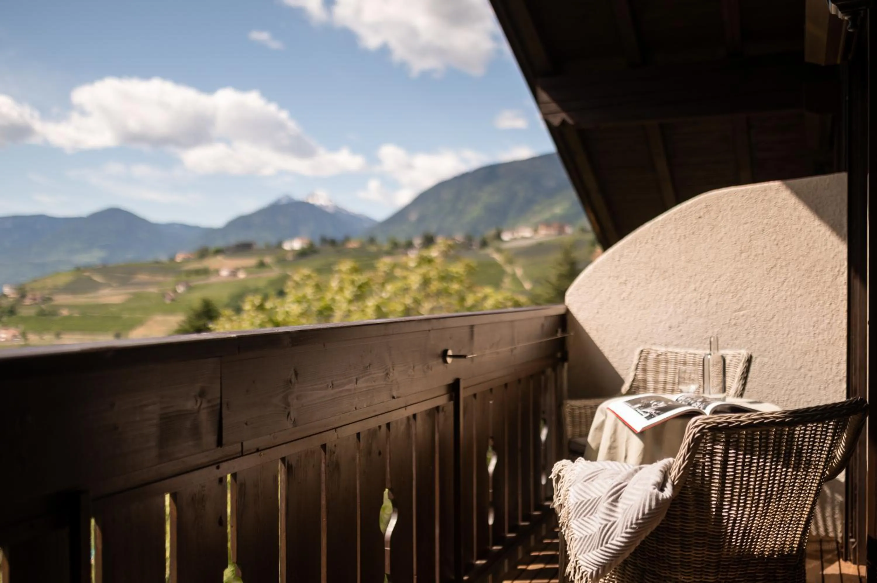 Balcony/Terrace in Hotel Chalet Gravenstein
