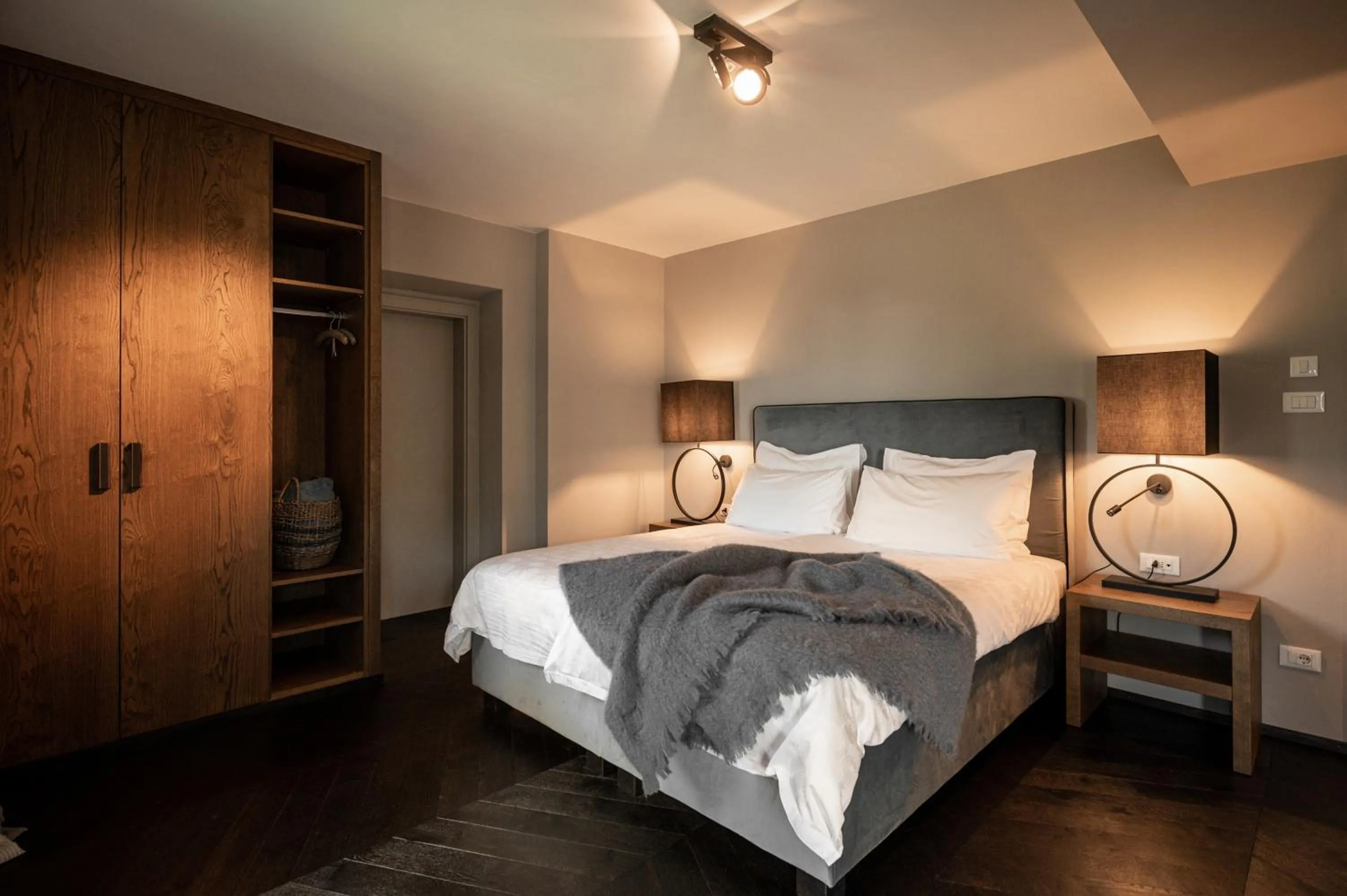Bed in Hotel Chalet Gravenstein