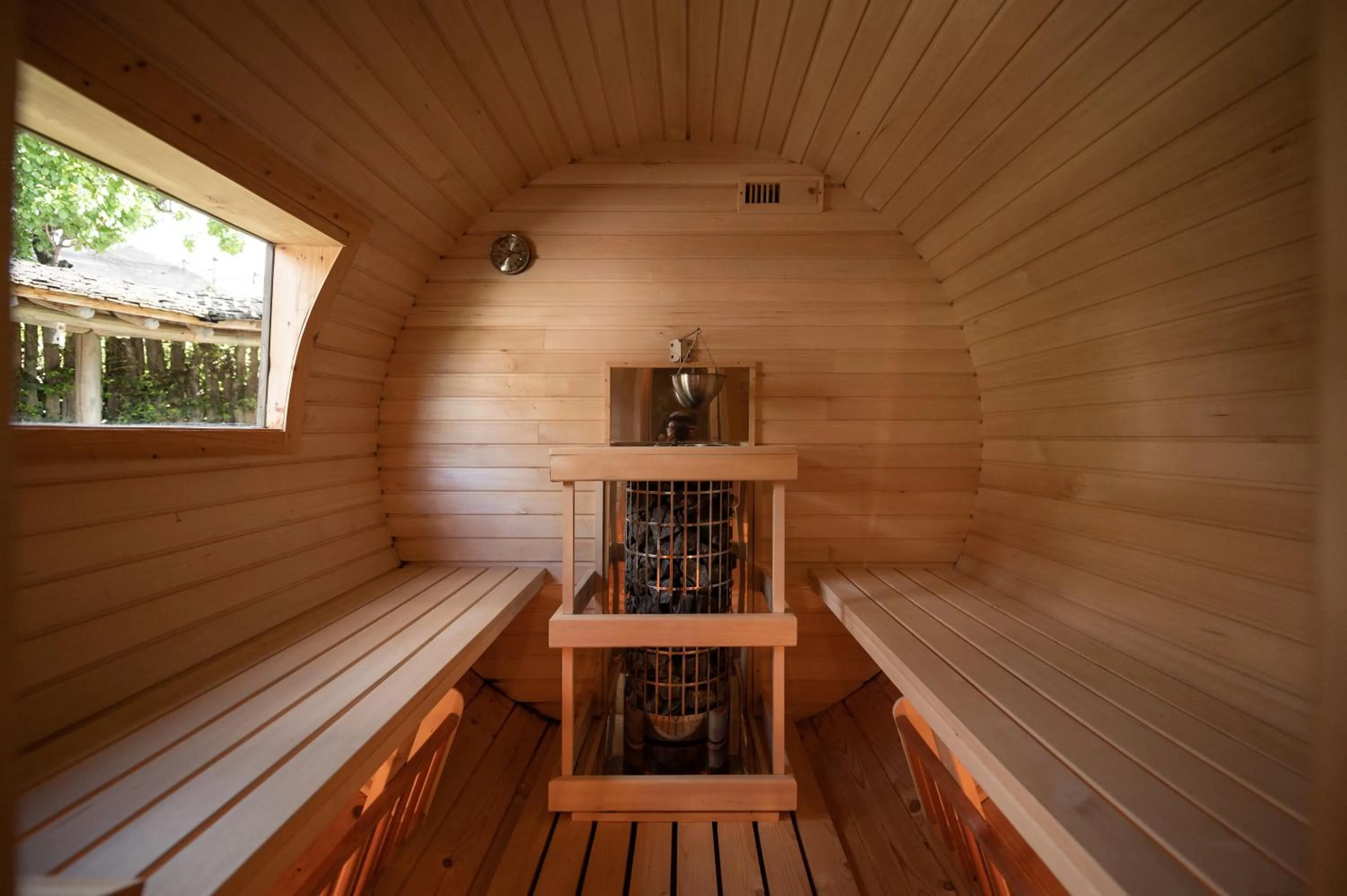 Sauna in Hotel Chalet Gravenstein