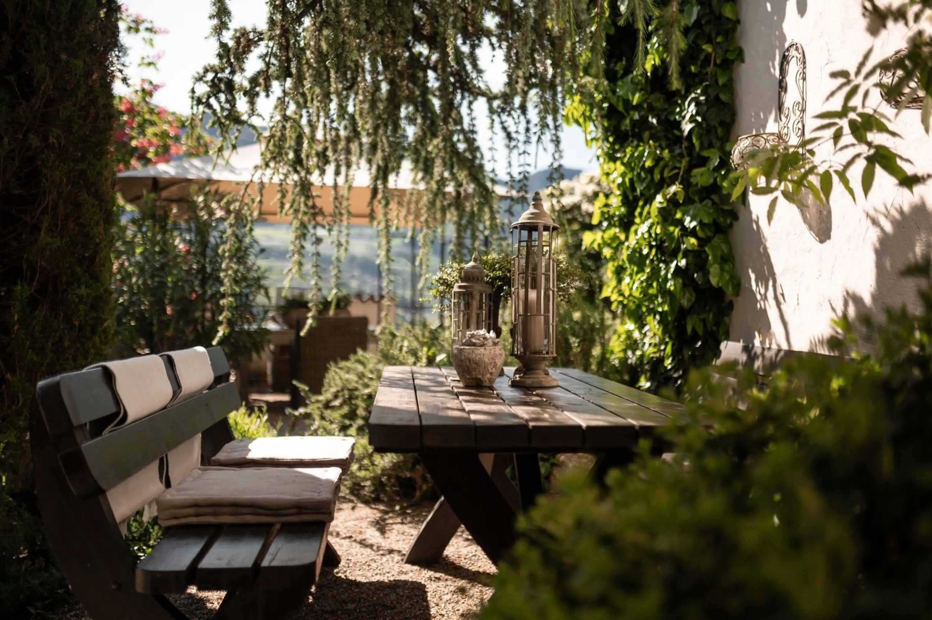Garden in Hotel Chalet Gravenstein